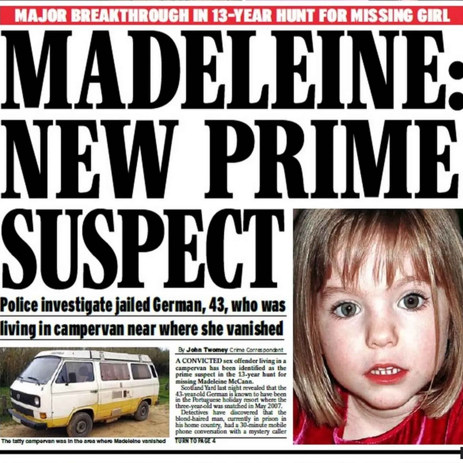 E03 | The Disappearance of Madeleine McCann artwork