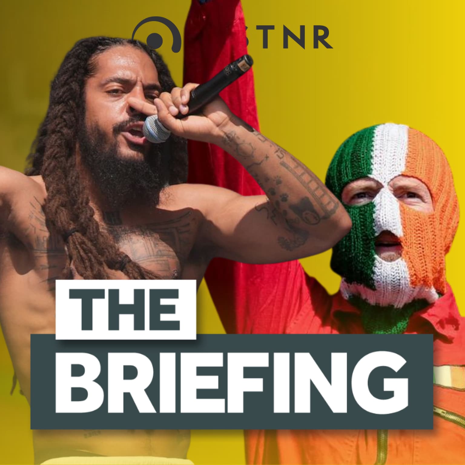 Visas pulled, cops probe Glastonbury acts + Can AI spot dodgy tax returns? artwork