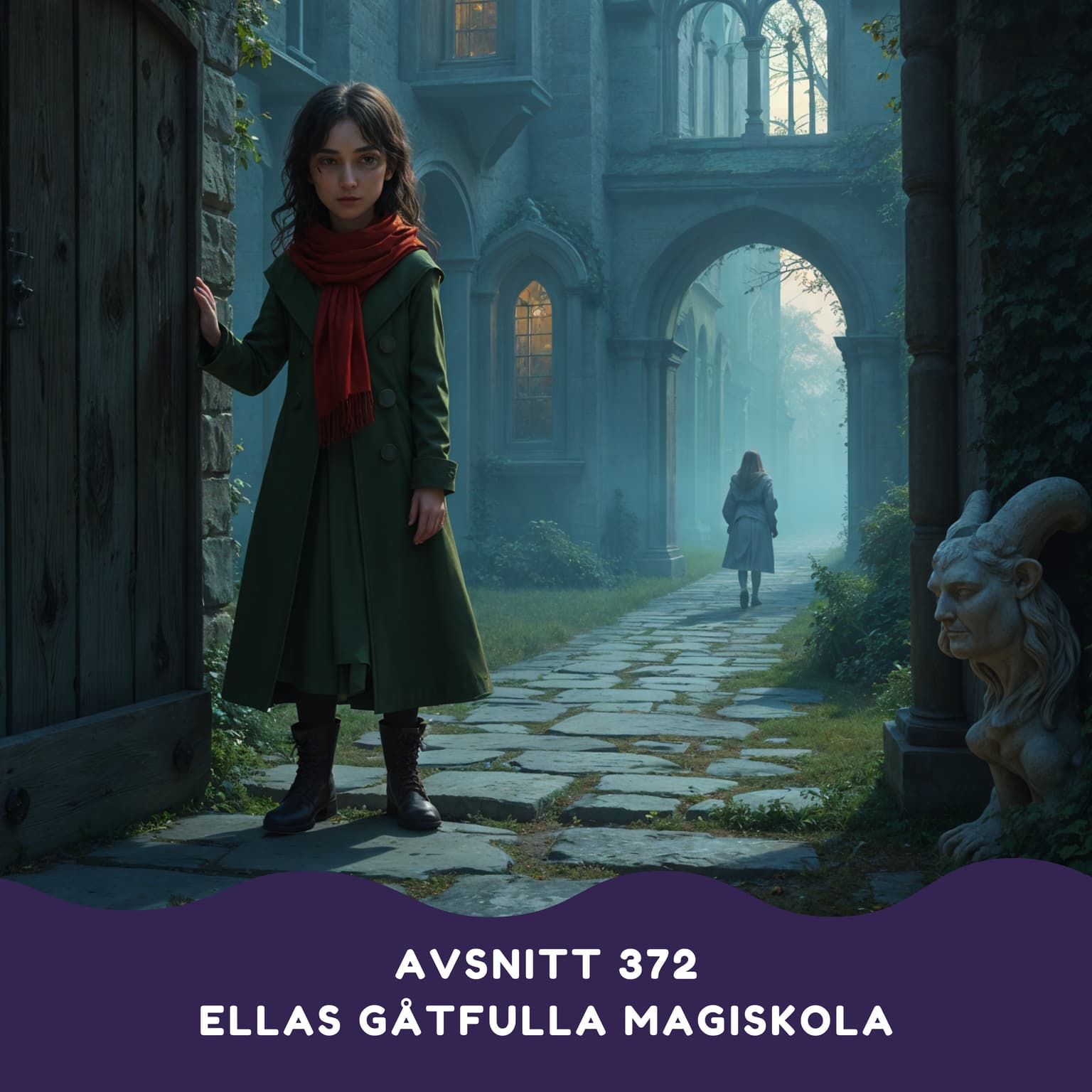 Ellas gåtfulla magiskola artwork