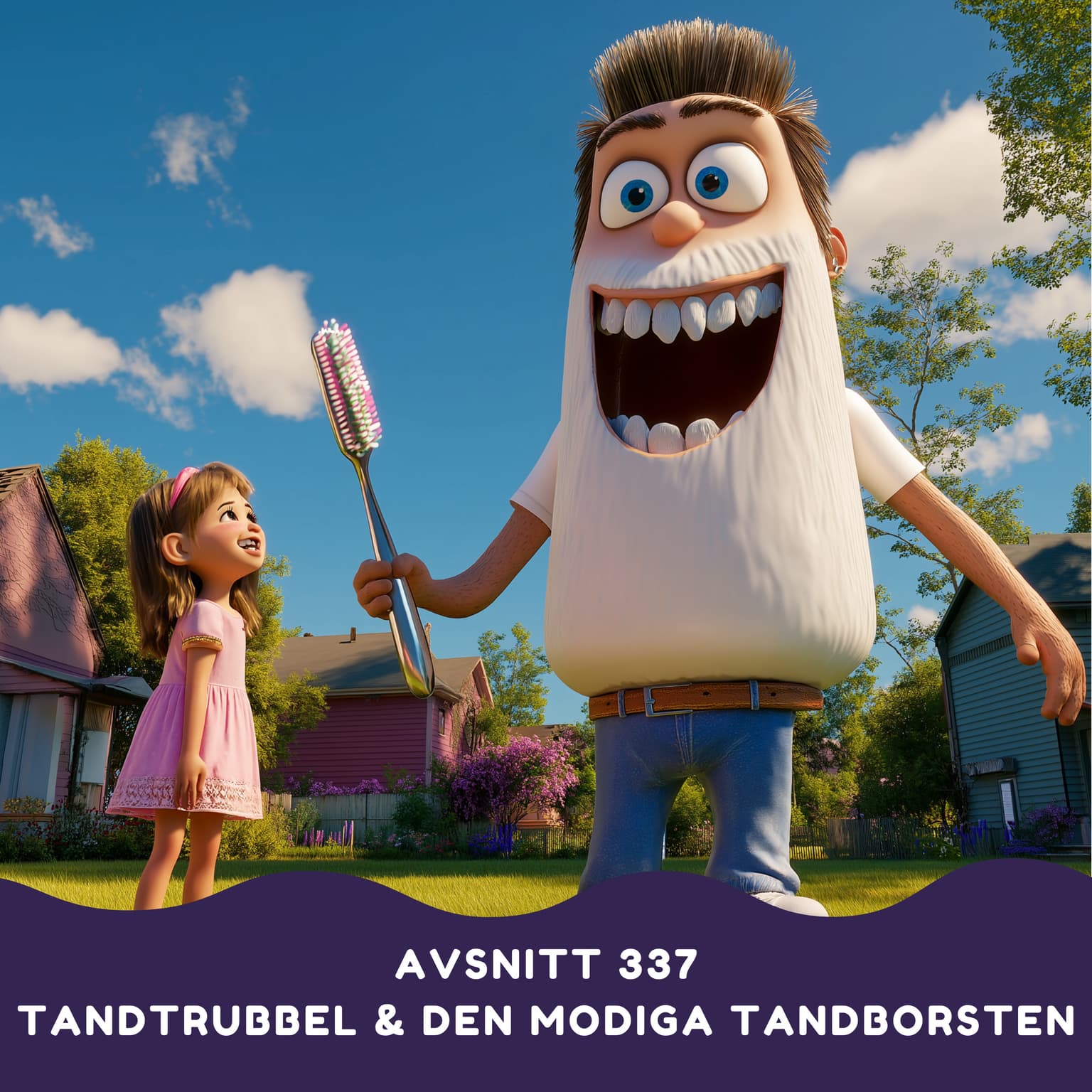 Tandtrubbel och den modiga Tandborsten artwork
