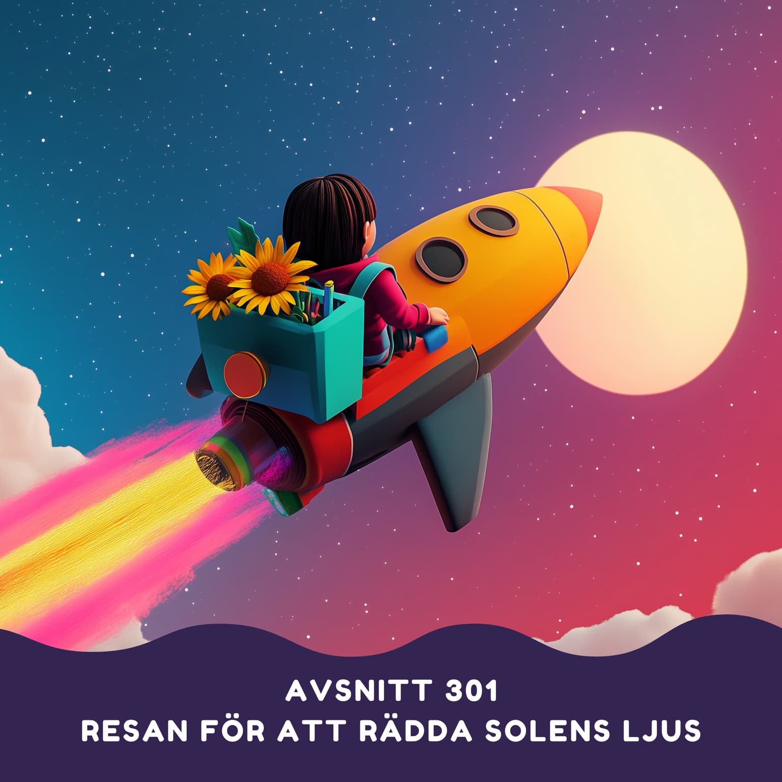 Resan för att rädda solens ljus artwork