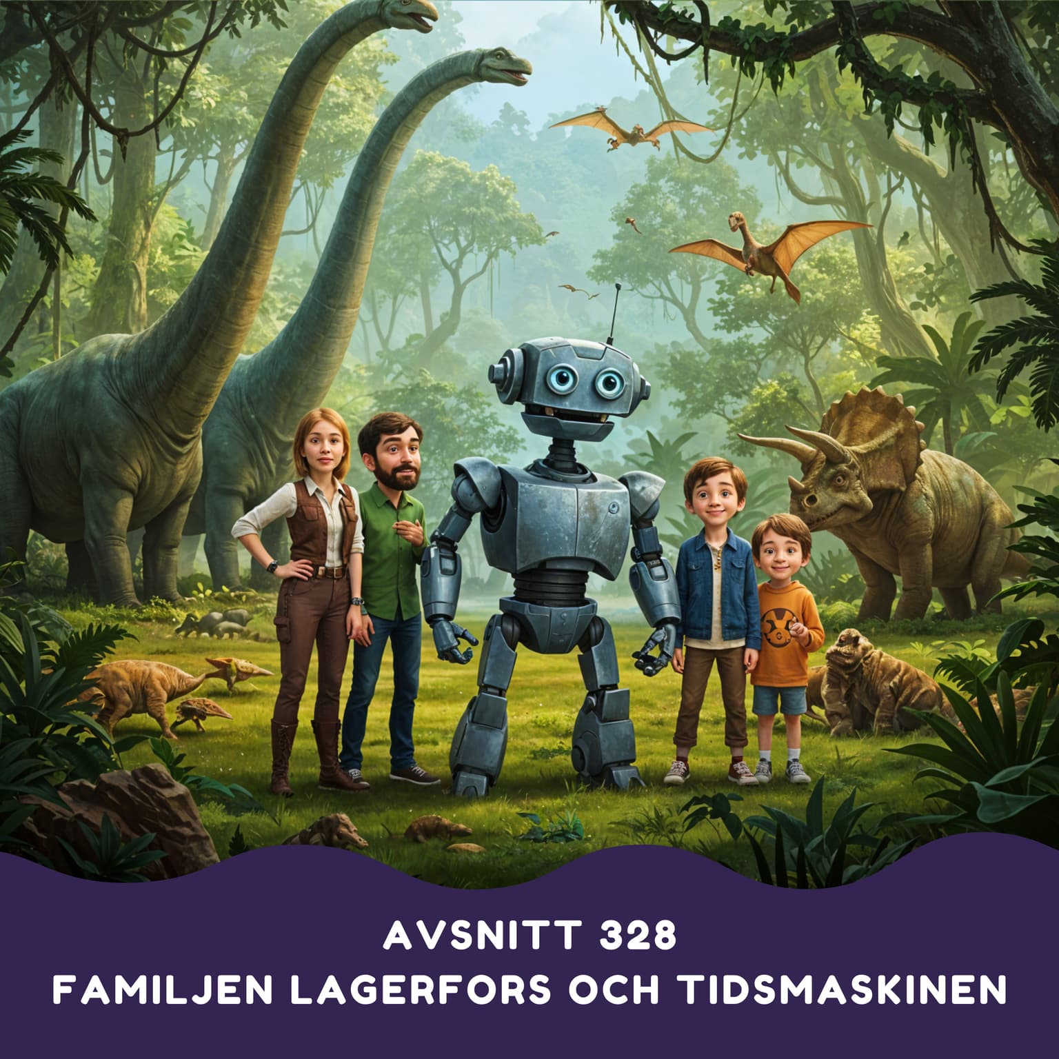 Familjen Lagerfors och tidsmaskinen artwork