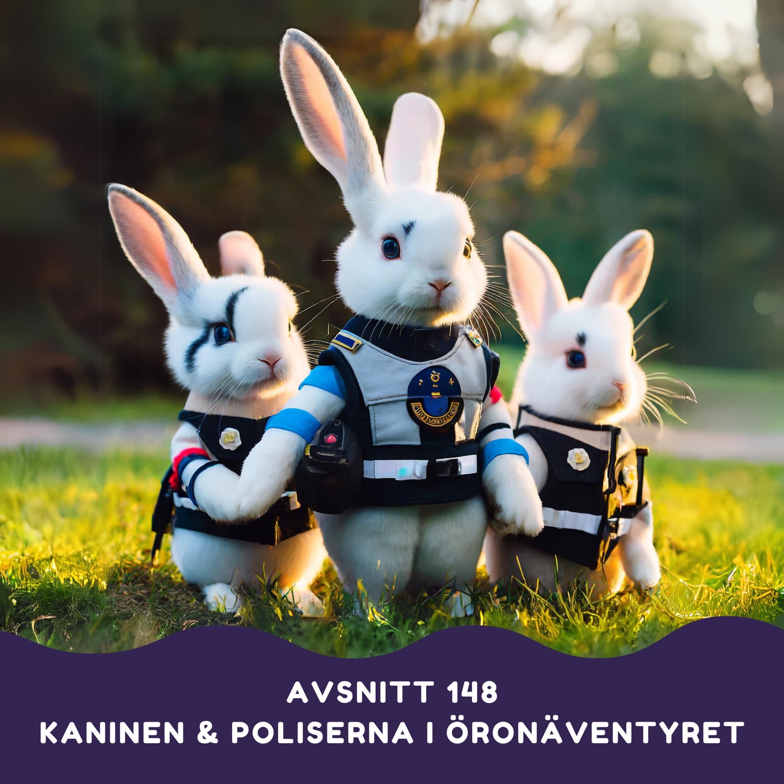 Kaninen Kiki & poliserna i öronäventyret artwork