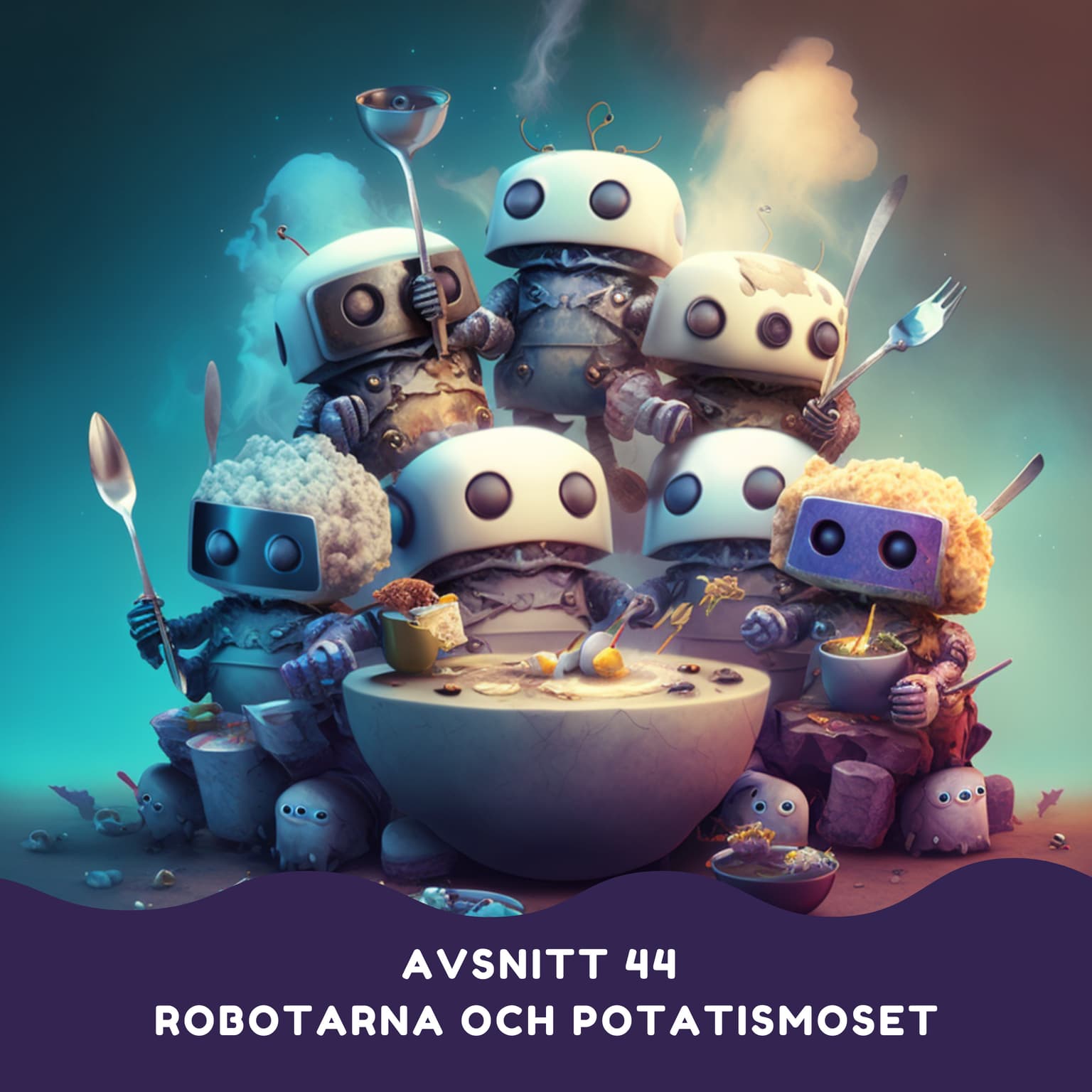 Robotarna och potatismoset artwork