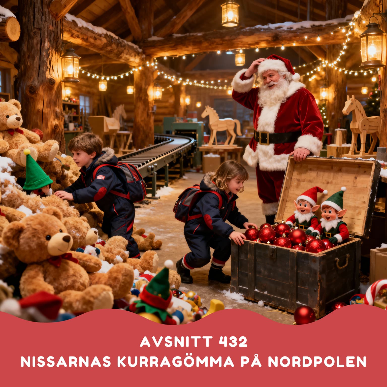 Nissarnas kurragömma på Nordpolen artwork