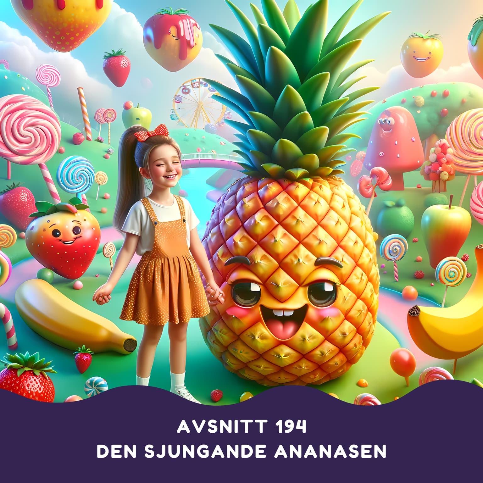 Den sjungande ananasen artwork