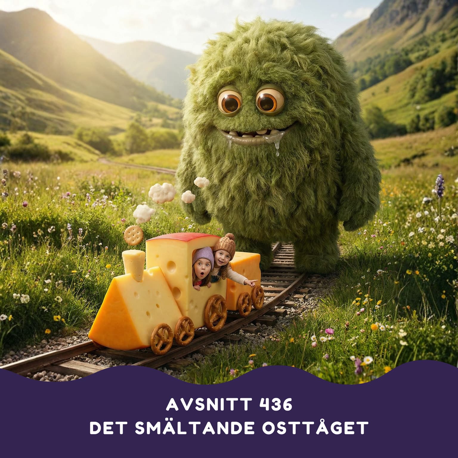 Det smältande osttåget artwork