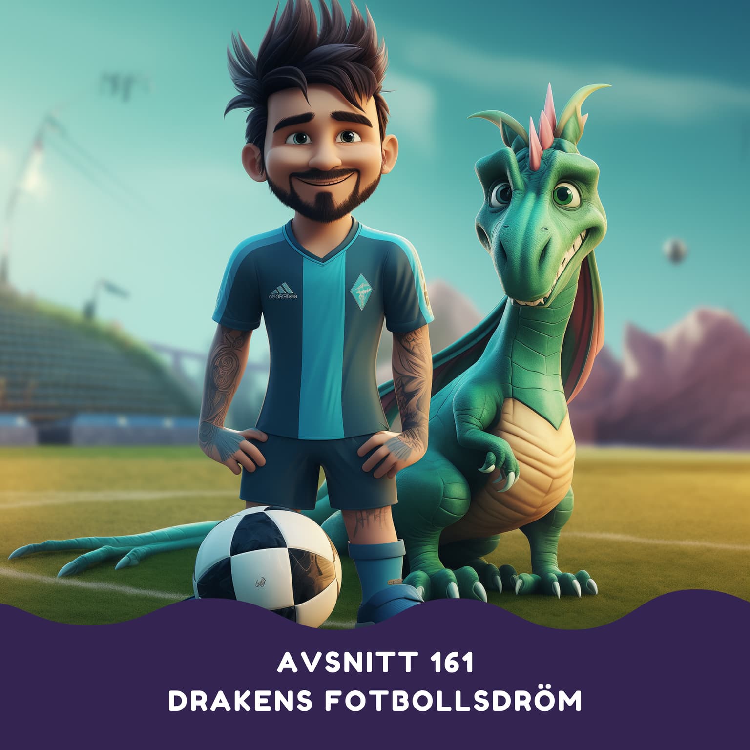 Drakens fotbollsdröm artwork
