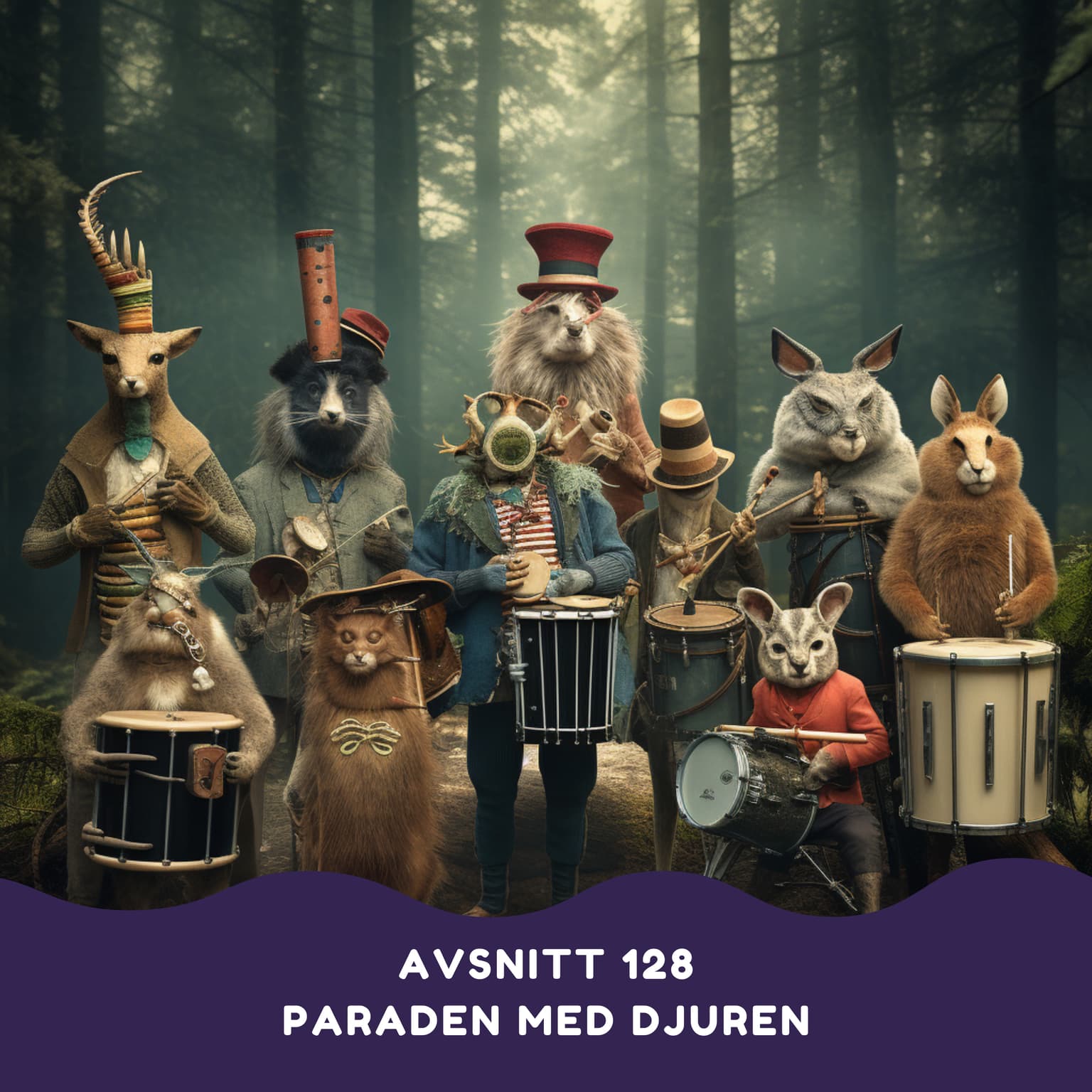 Paraden med djuren artwork