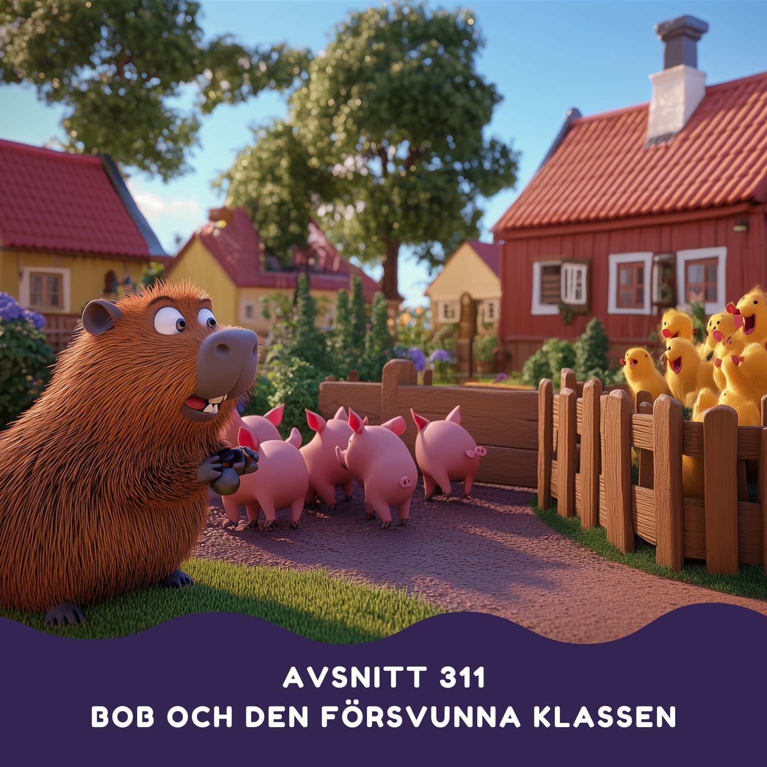 Bob och den försvunna klassen artwork