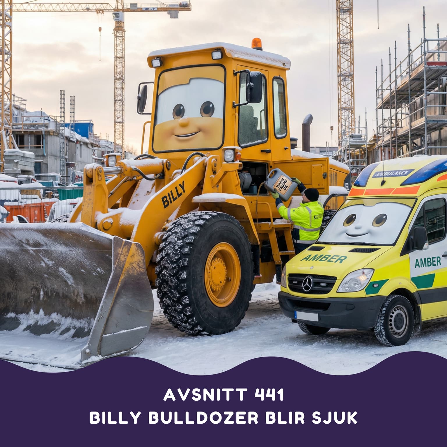 Billy Bulldozer blir sjuk artwork