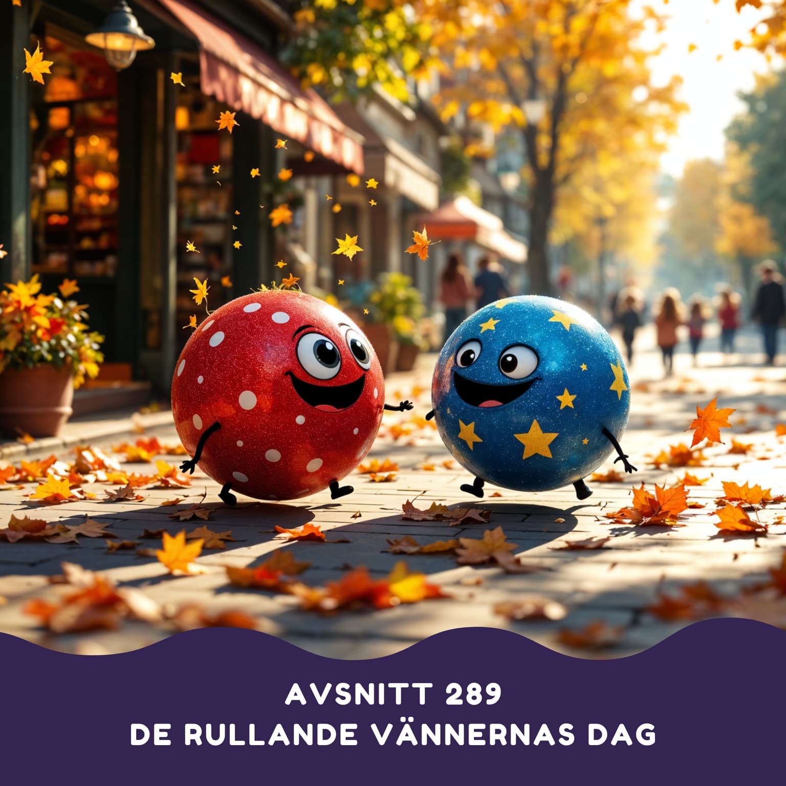 De rullande vännernas dag artwork