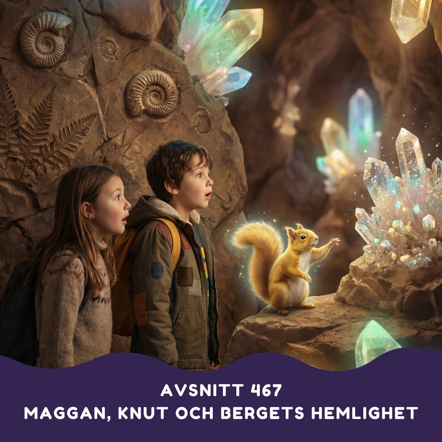 Maggan, Knut och bergets hemlighet artwork