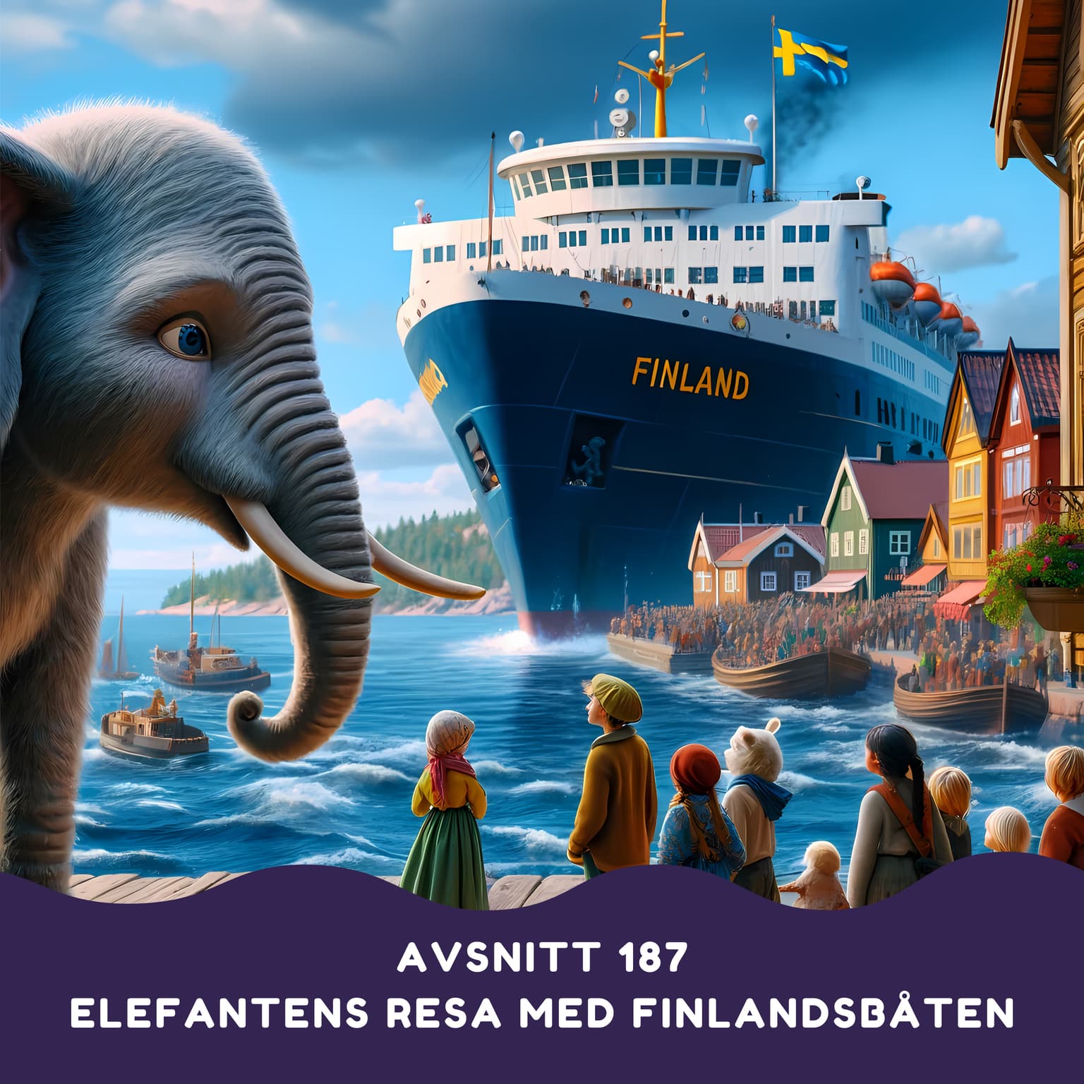 Elefantens resa till Finland artwork