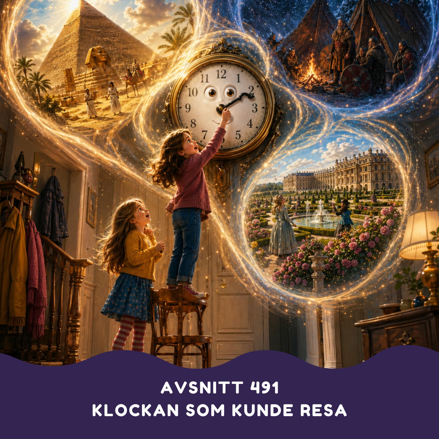Klockan som kunde resa artwork