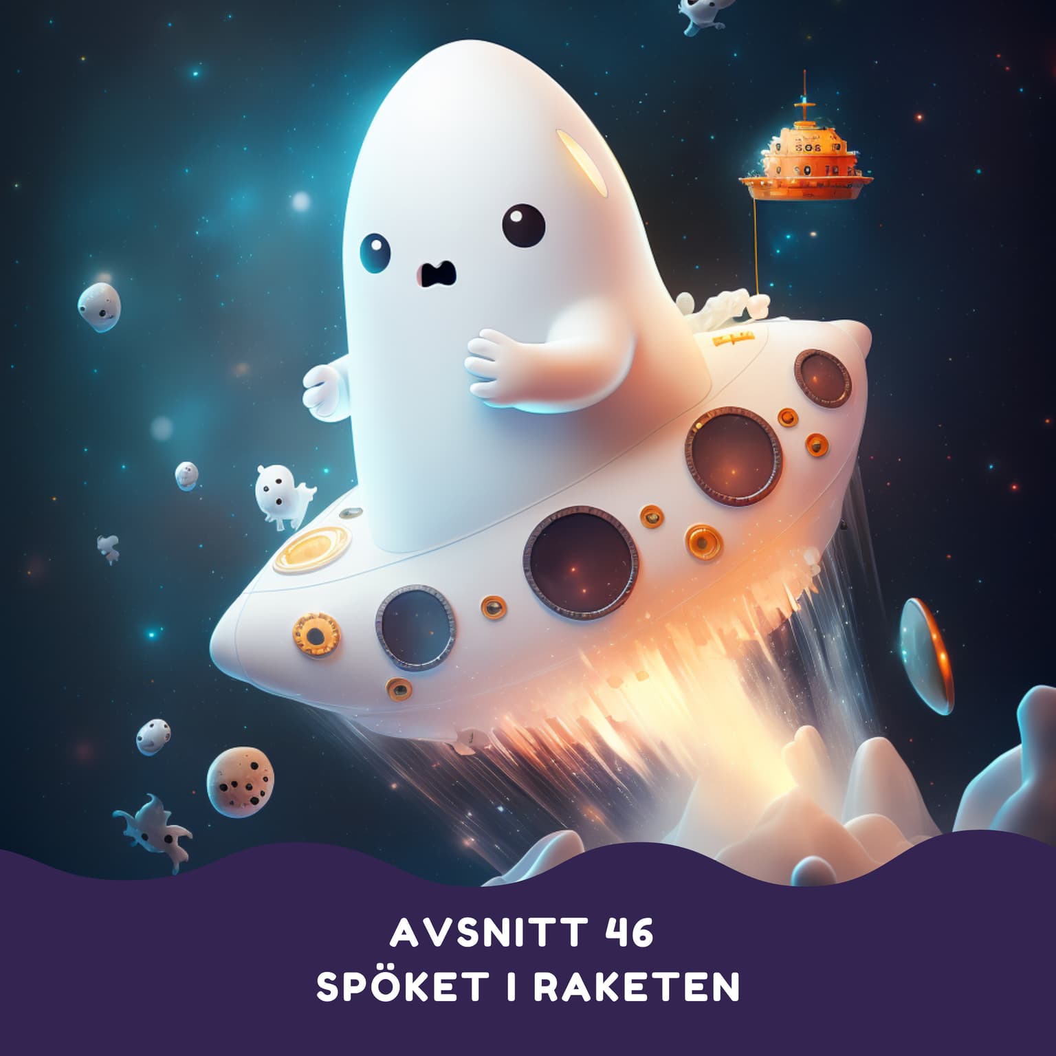 Spöket i raketen artwork