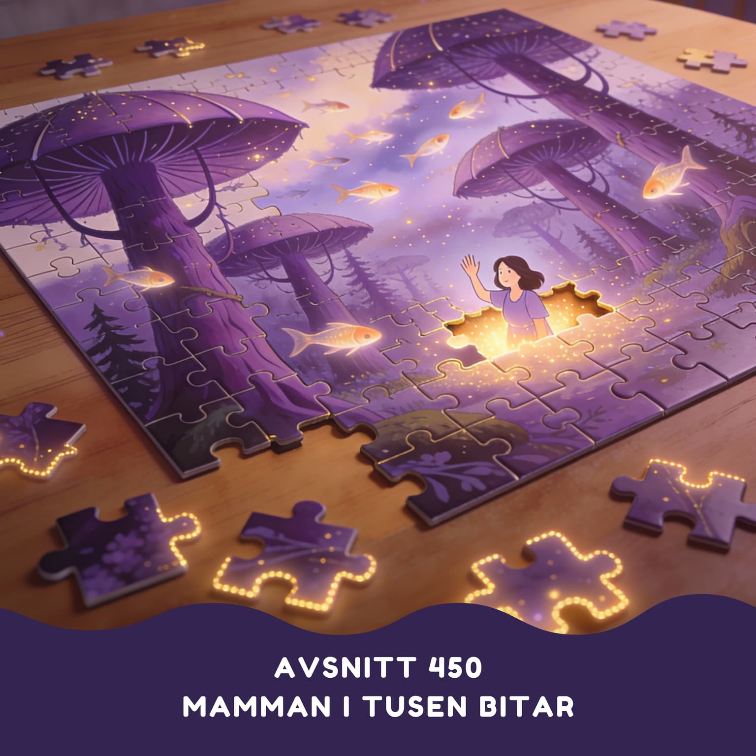 Mamman i tusen bitar artwork