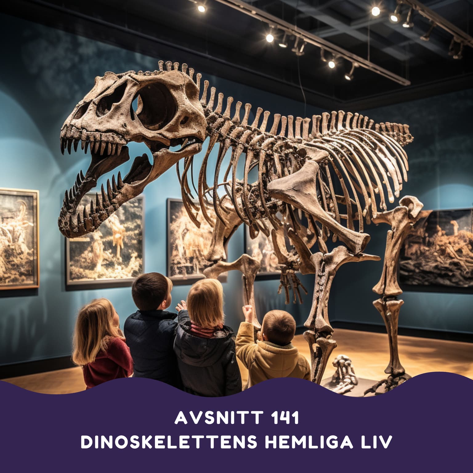 Dinoskelettens hemliga liv artwork