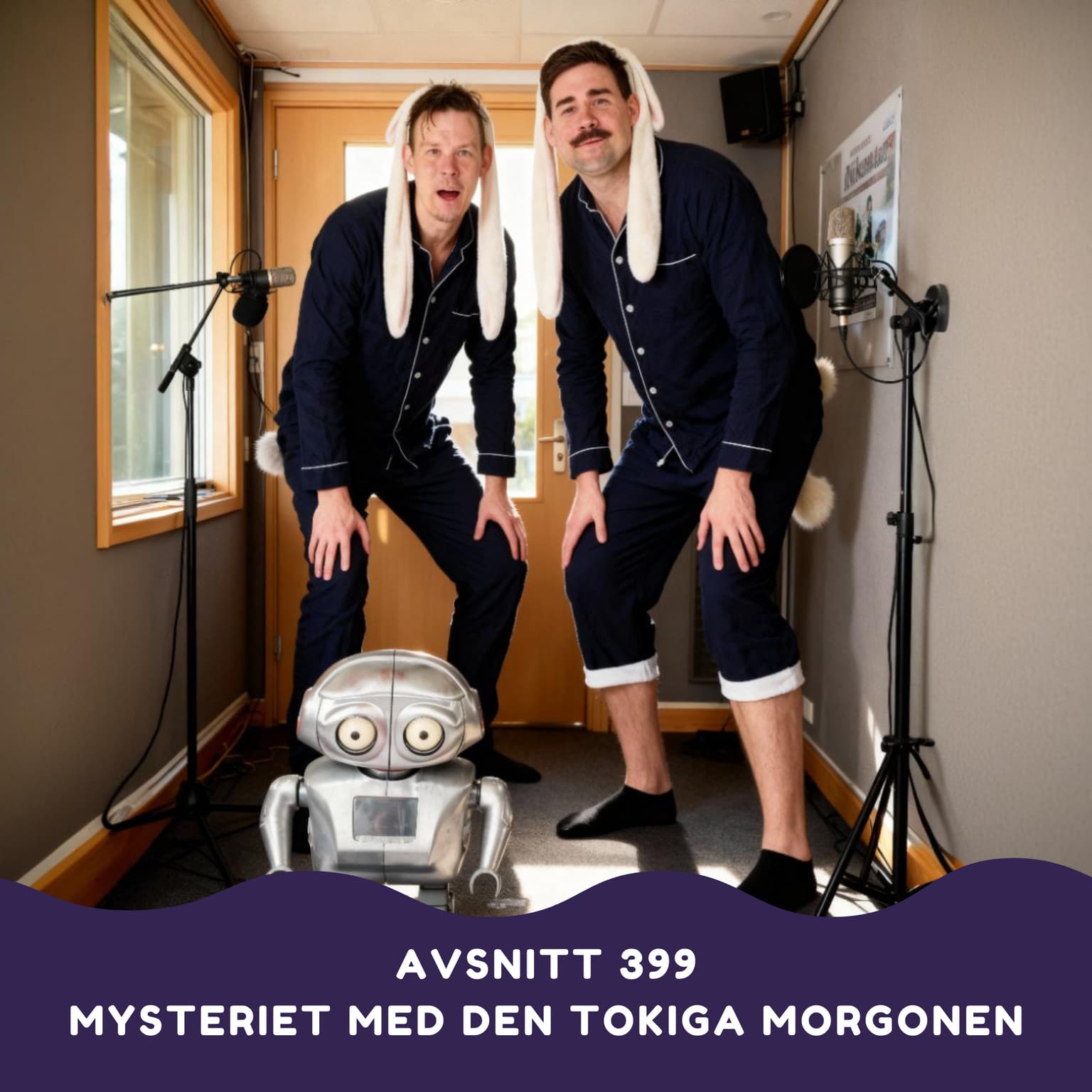 Mysteriet med den tokiga morgonen artwork