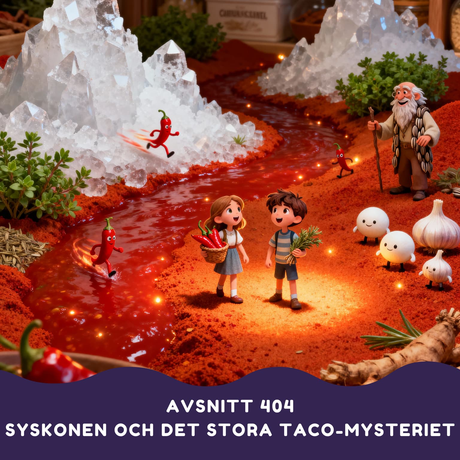 Syskonen och det stora taco-mysteriet artwork