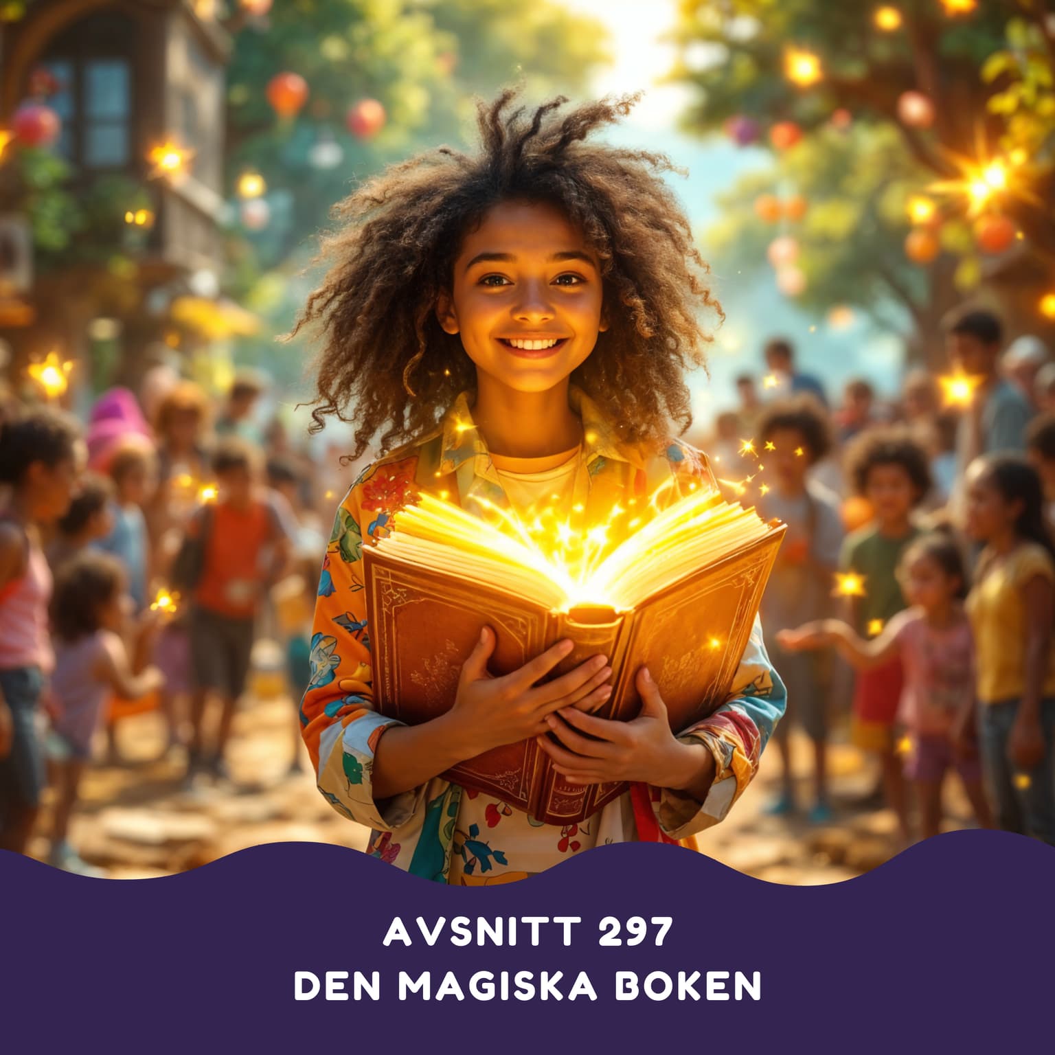 Den magiska boken artwork