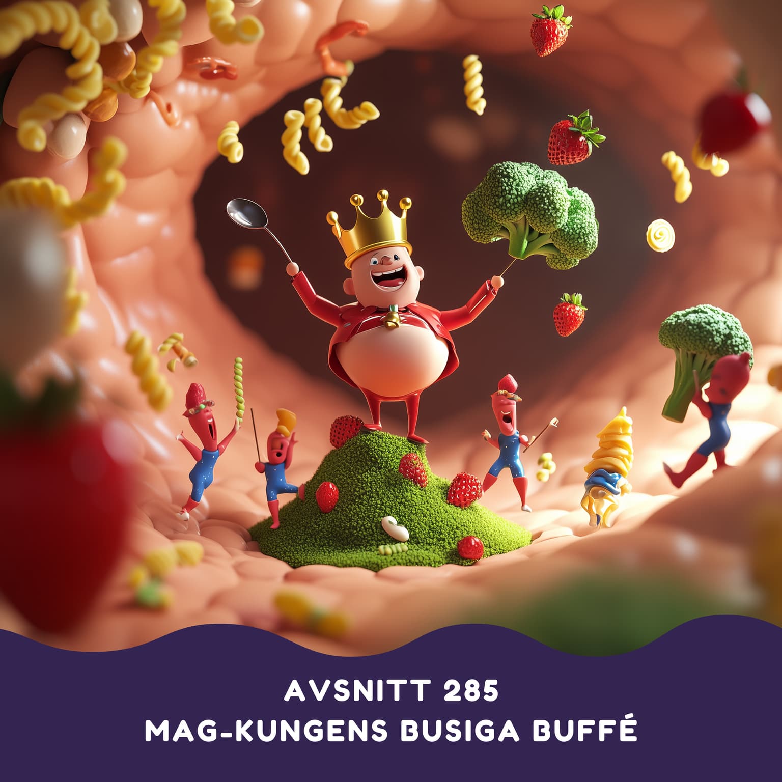 Mag-kungens busiga buffé artwork