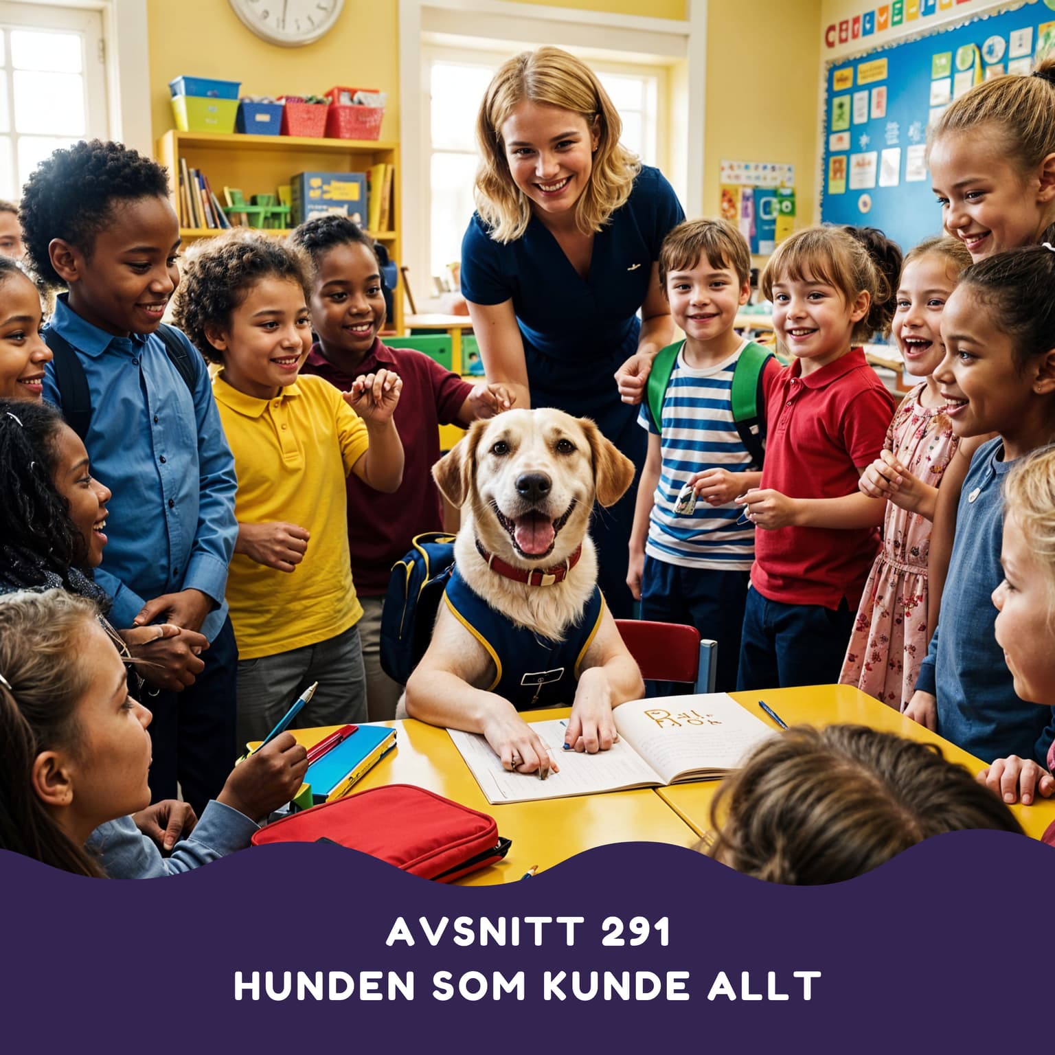 Hunden som kunde allt artwork