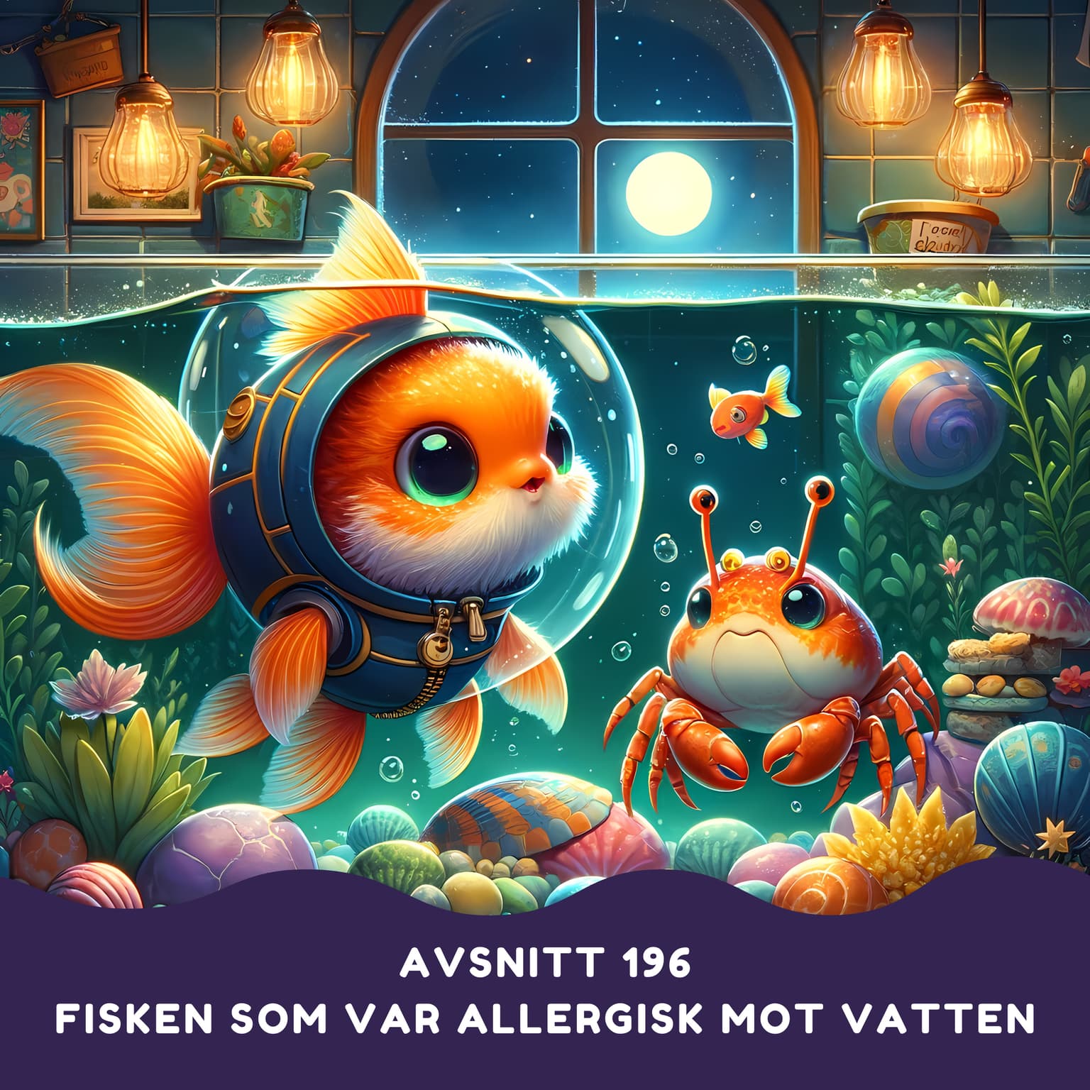 Fisken som var allergisk mot vatten artwork
