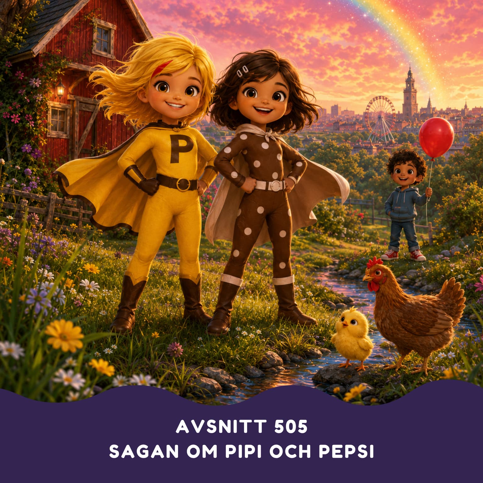 Sagan om Pipi och Pepsi artwork