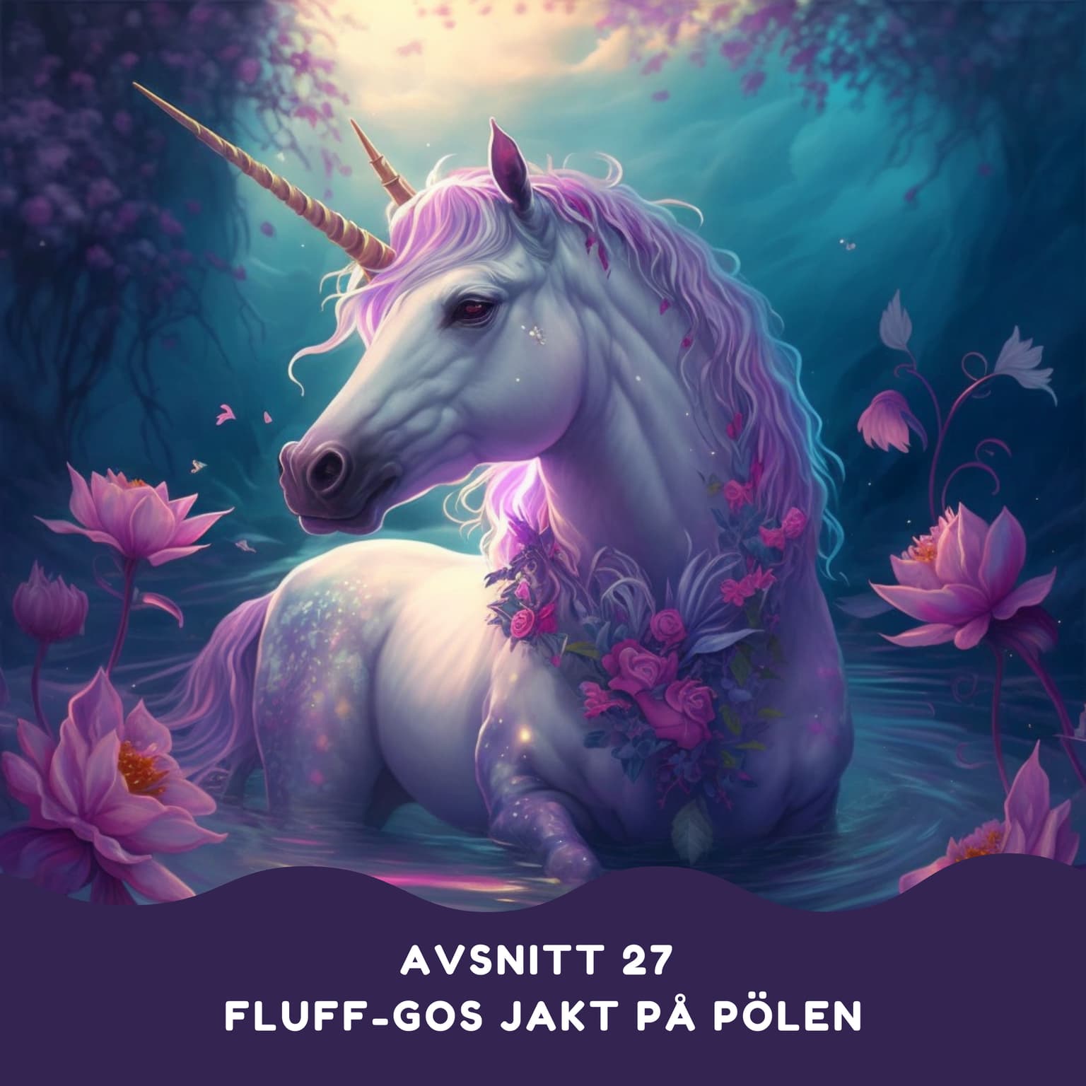 Enhörningen Fluff-Gos artwork