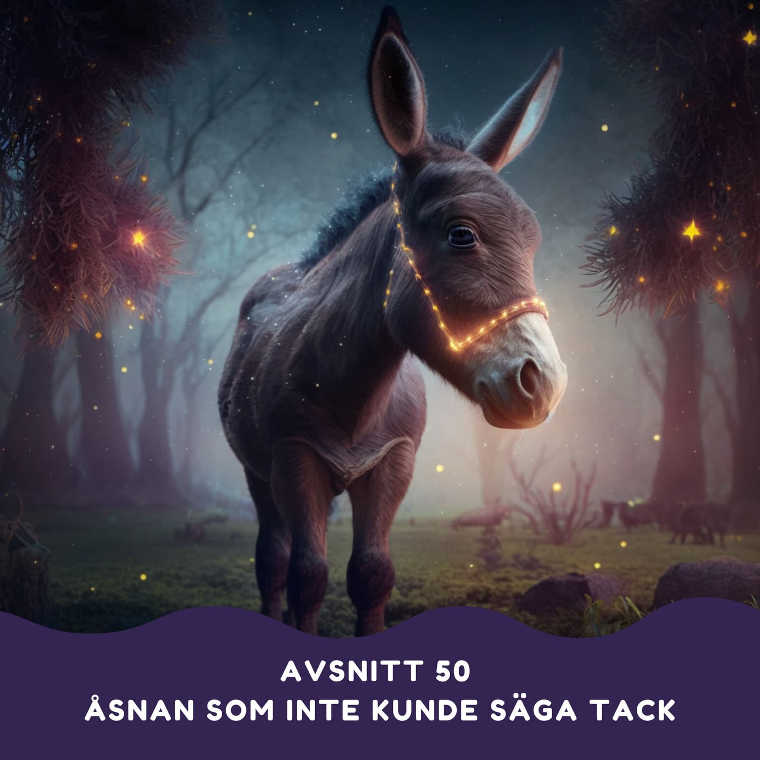 Åsnan som inte kunde säga tack artwork