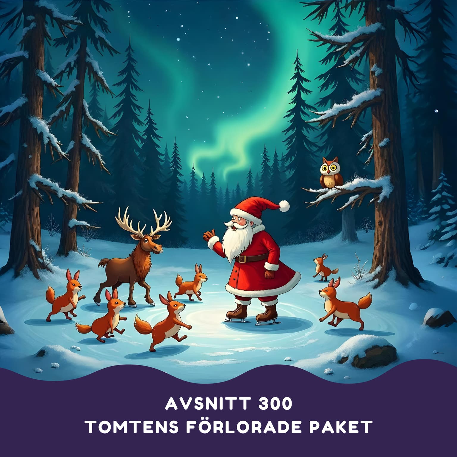 Tomtens förlorade paket artwork