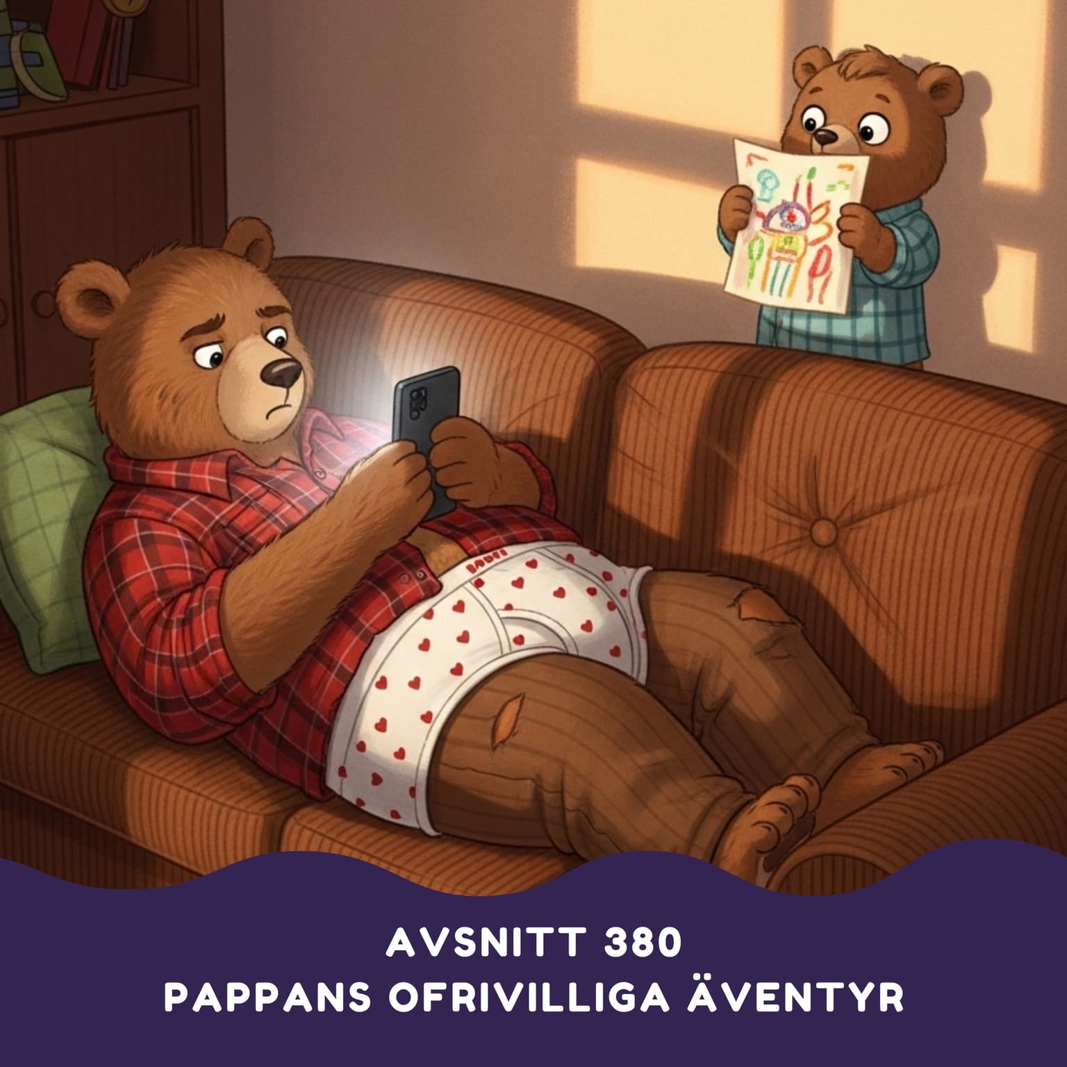 Pappans ofrivilliga äventyr artwork