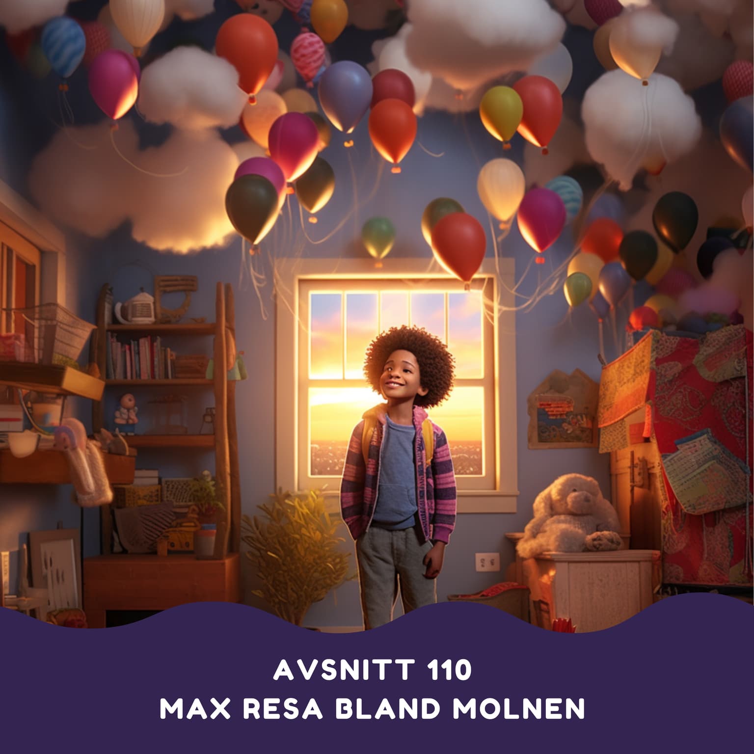 Max resa bland molnen artwork