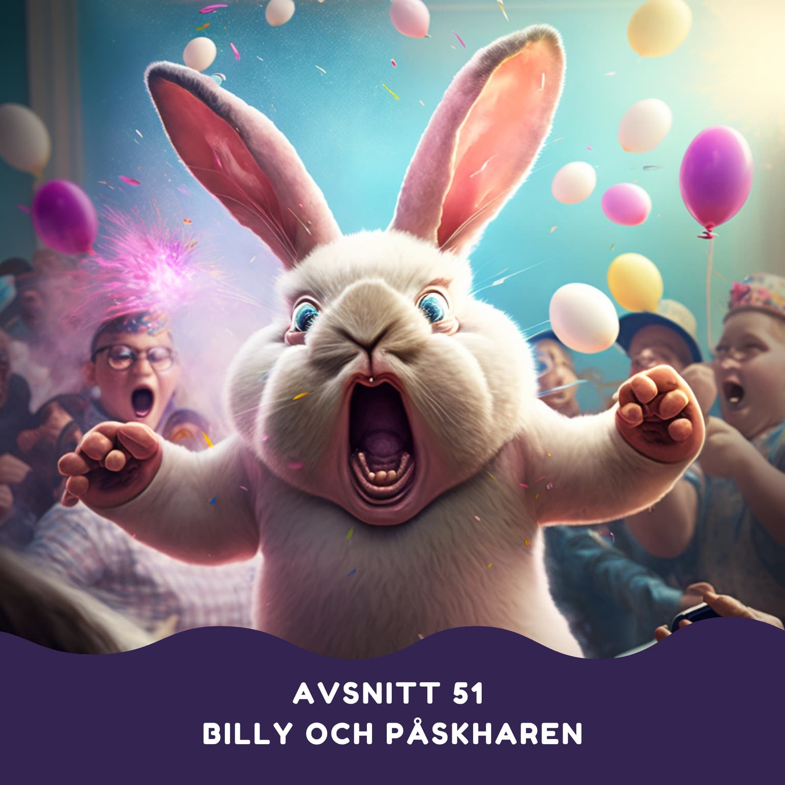 Billy och påskharen artwork