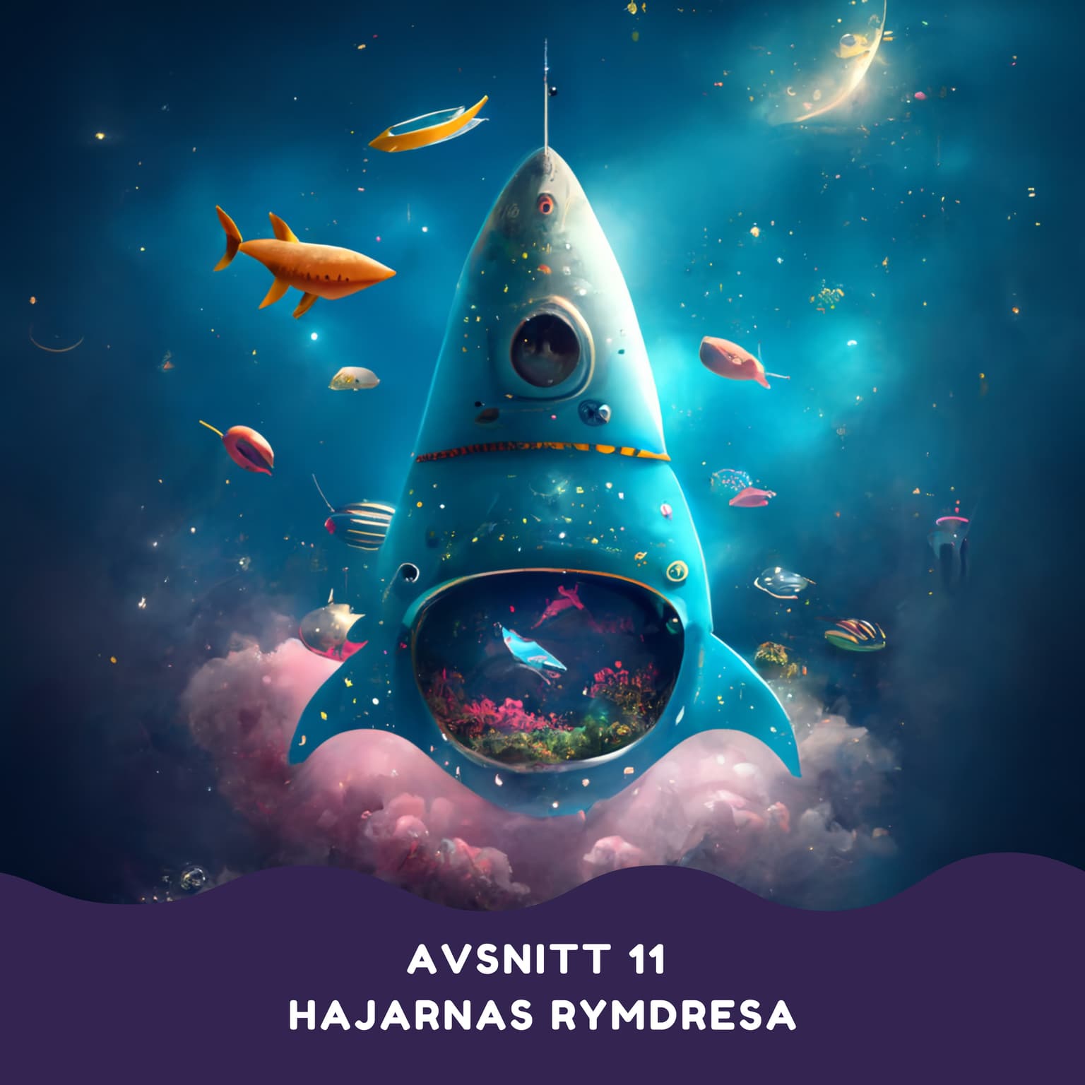 Hajarnas rymdresa artwork