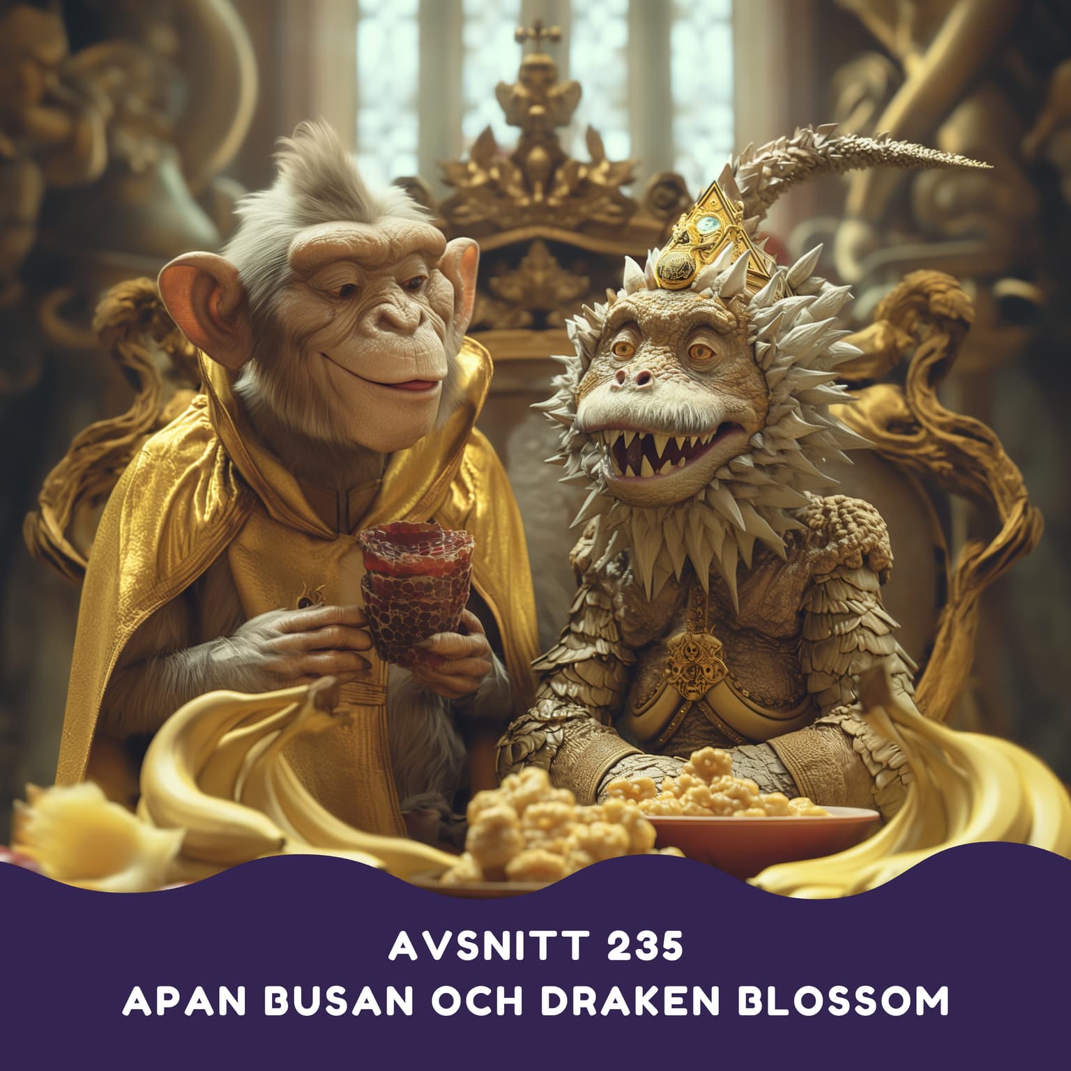 Apan Busan och Draken Blossom - Rikets Räddare artwork