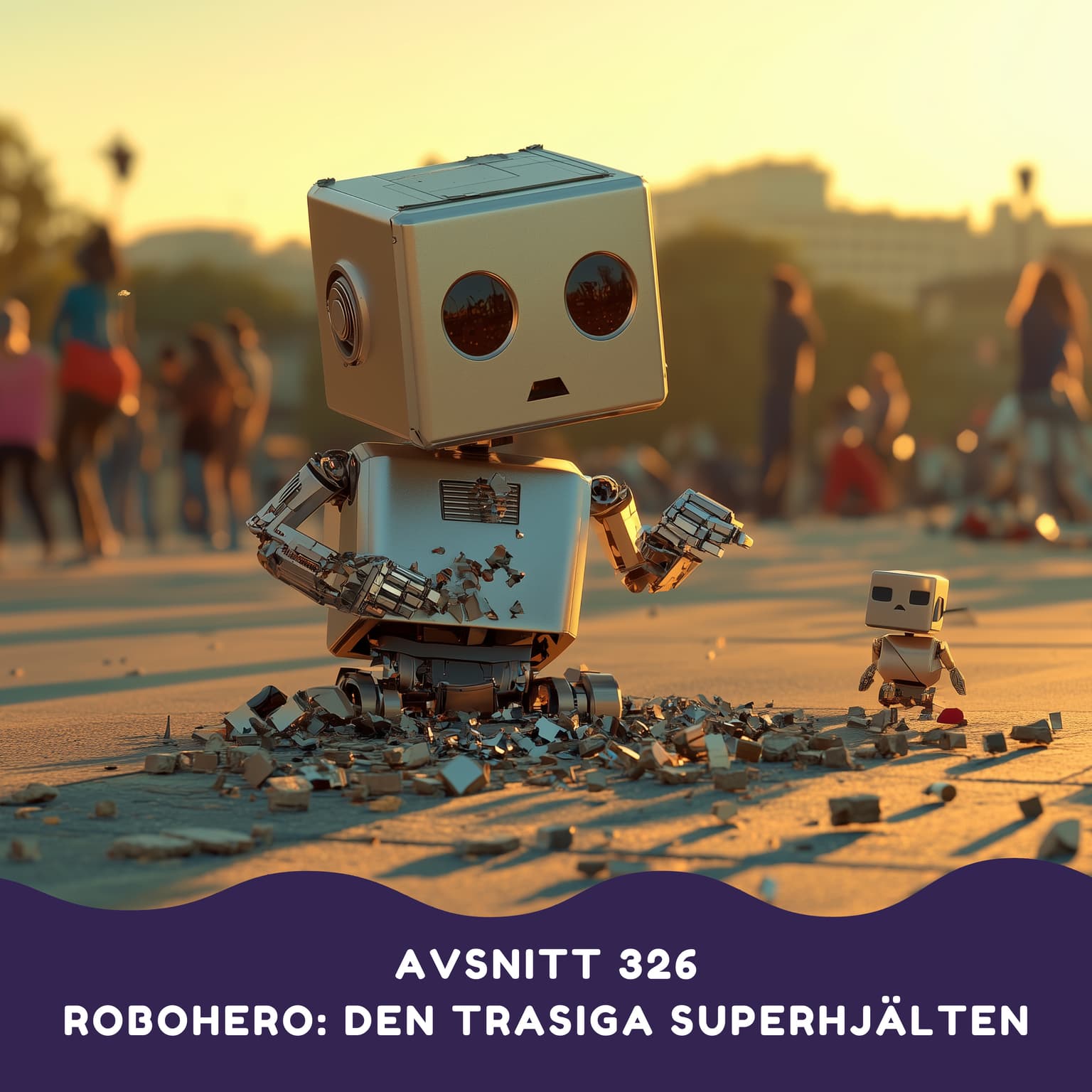 RoboHero: Den trasiga superhjälten artwork
