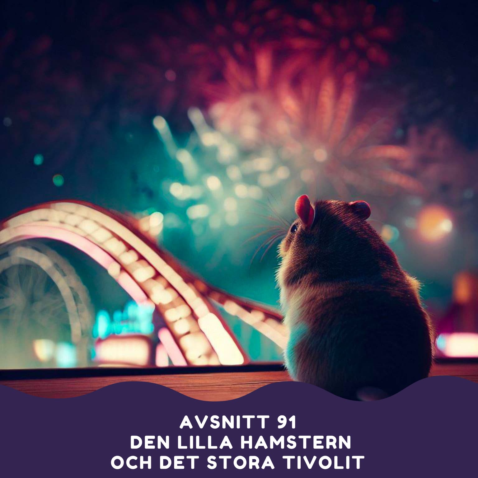 Den lilla hamstern och det stora tivolit artwork