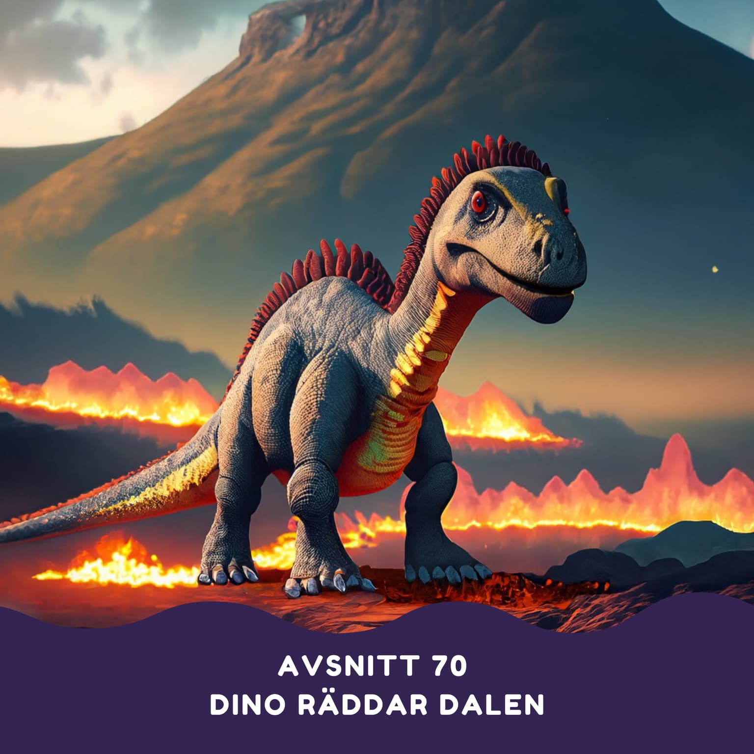 Dino räddar dalen artwork