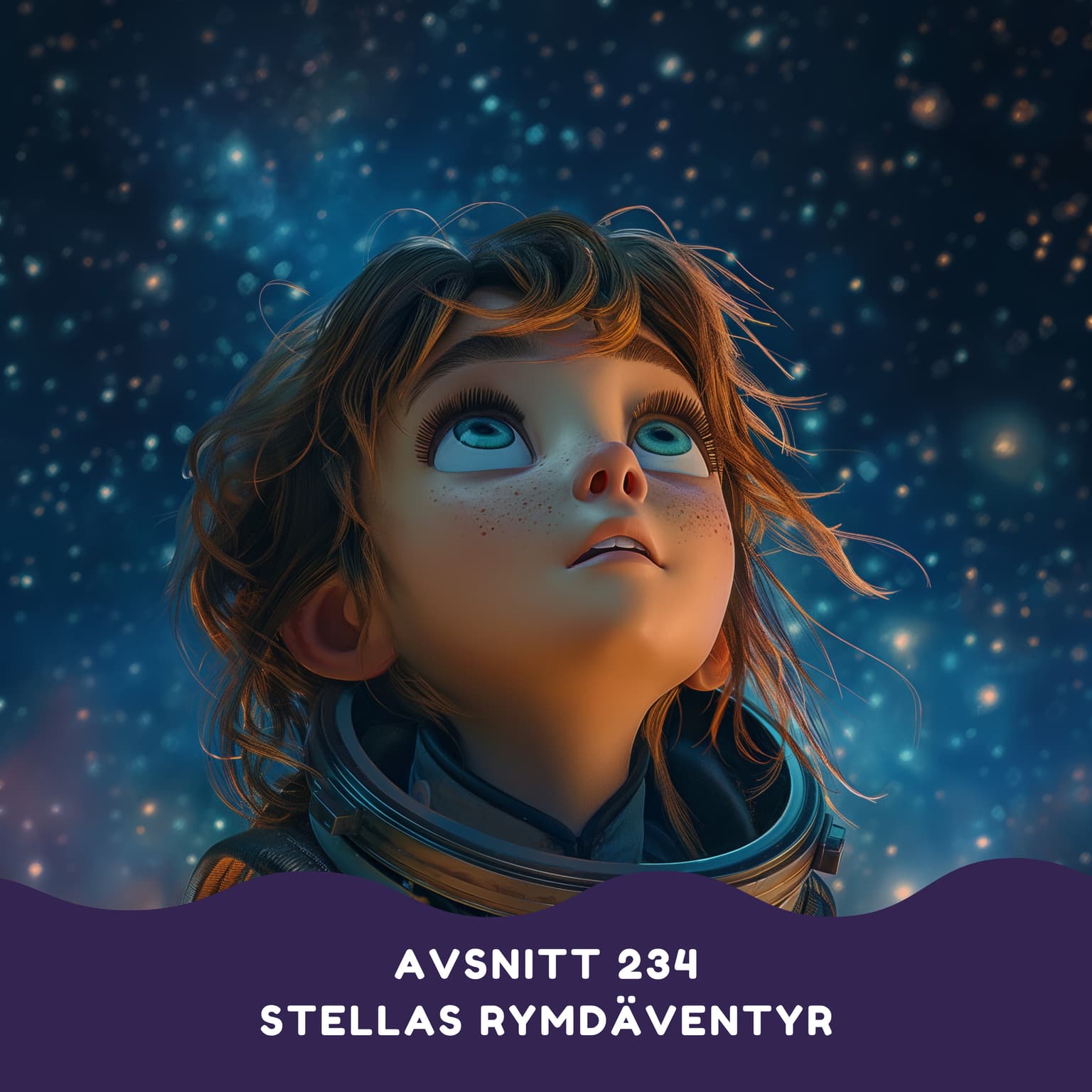 Stellas rymdäventyr artwork