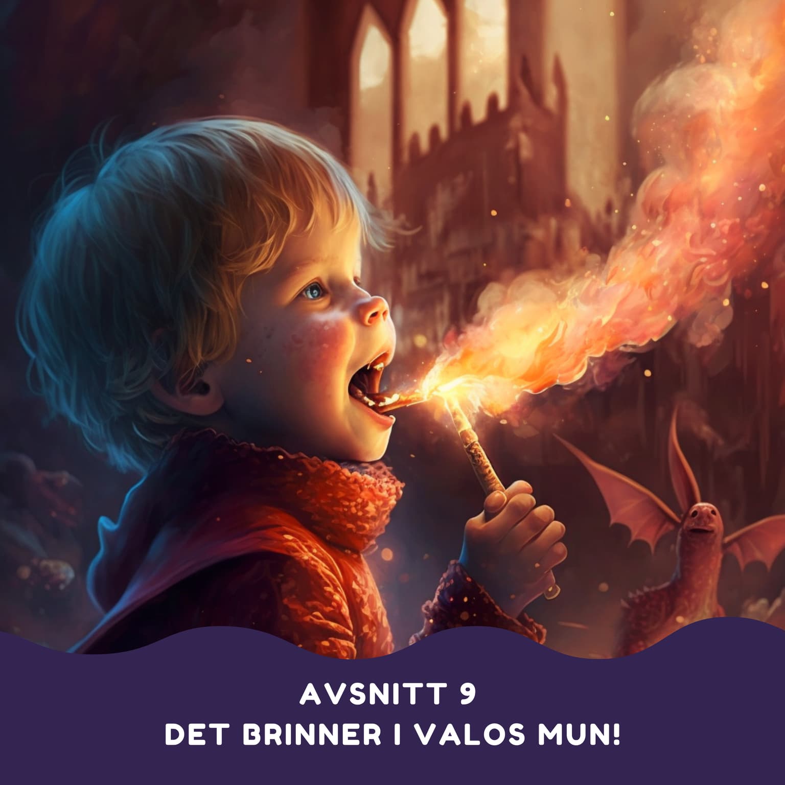 Det brinner i Valos mun! artwork