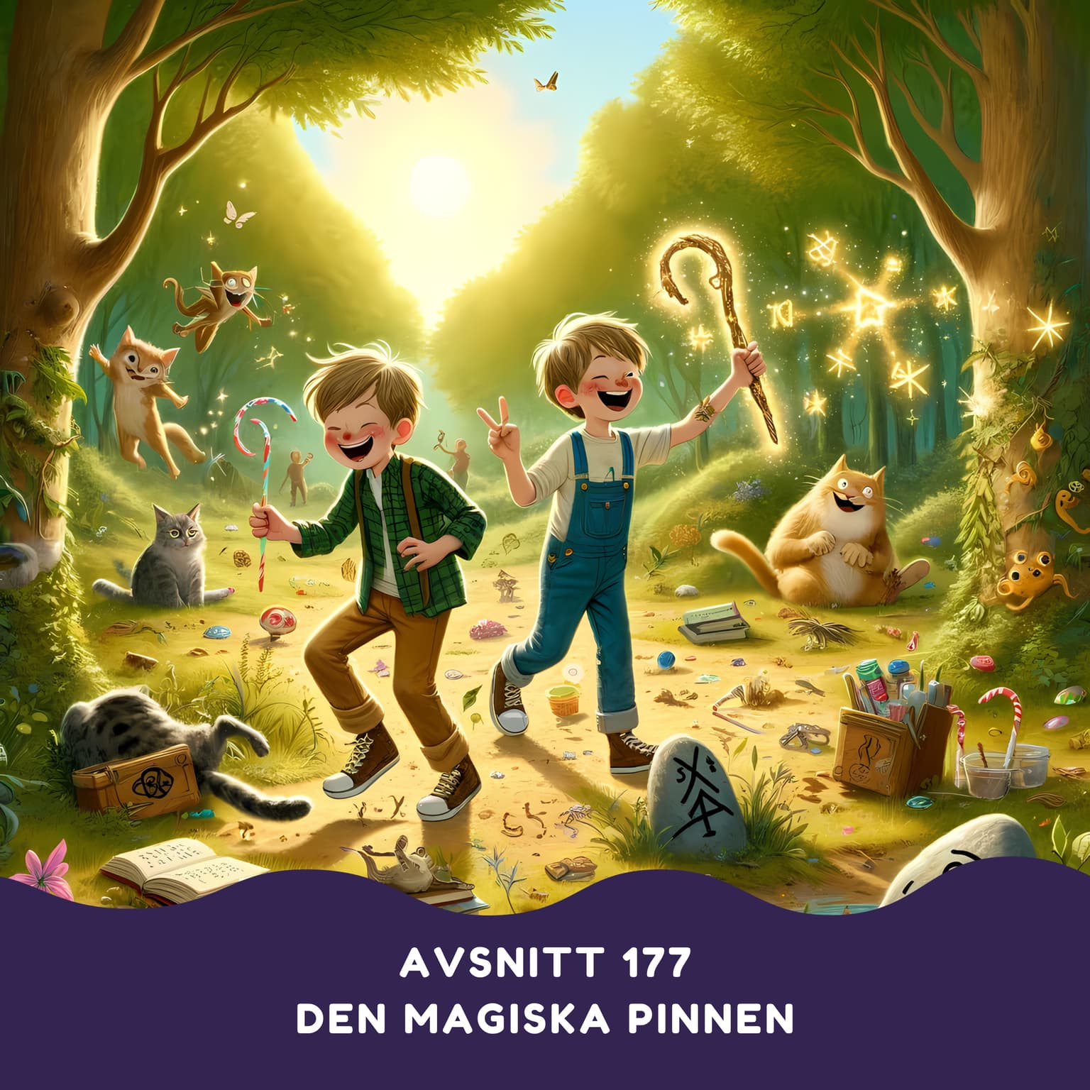 Den magiska pinnen artwork