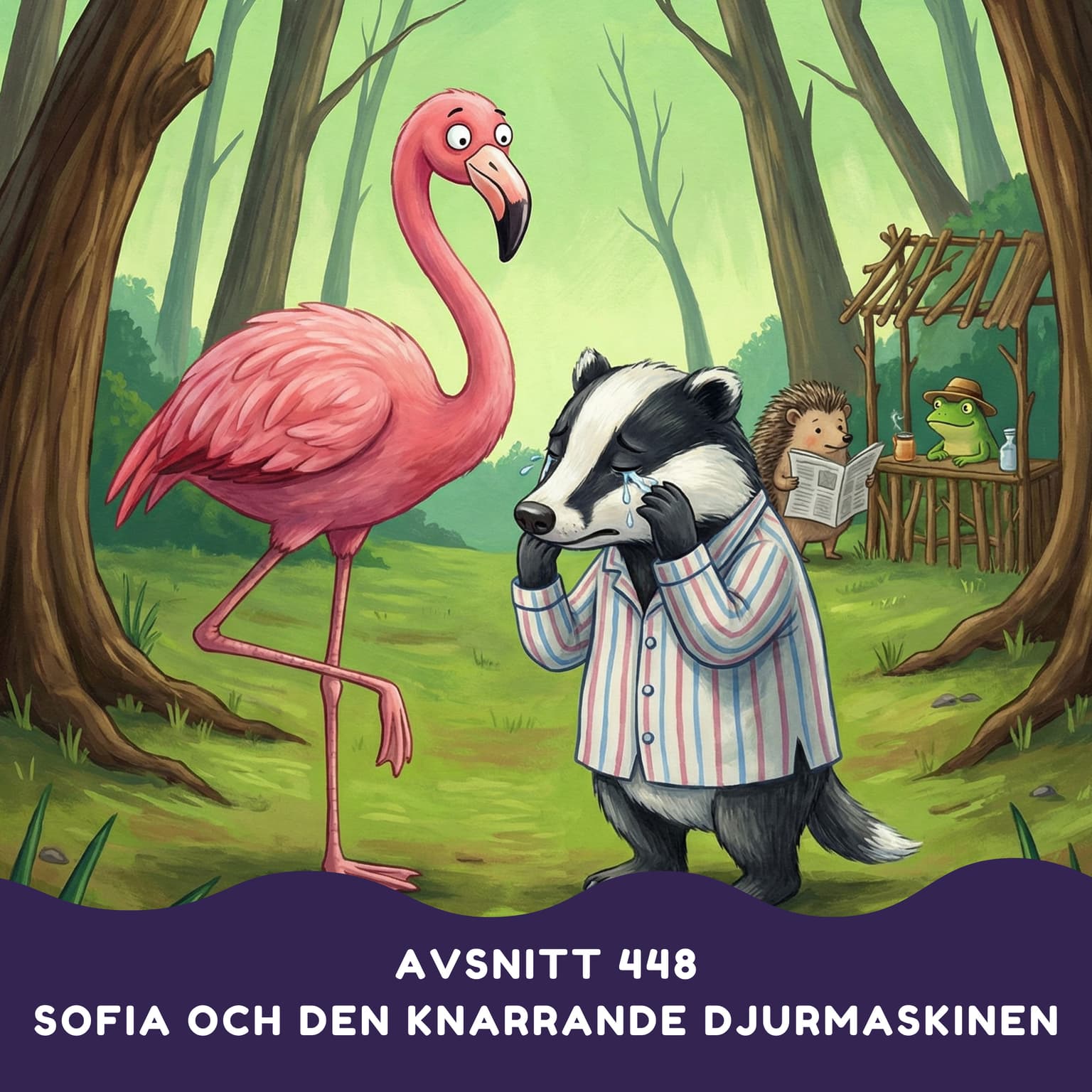 Sofia och den knarrande djurmaskinen artwork