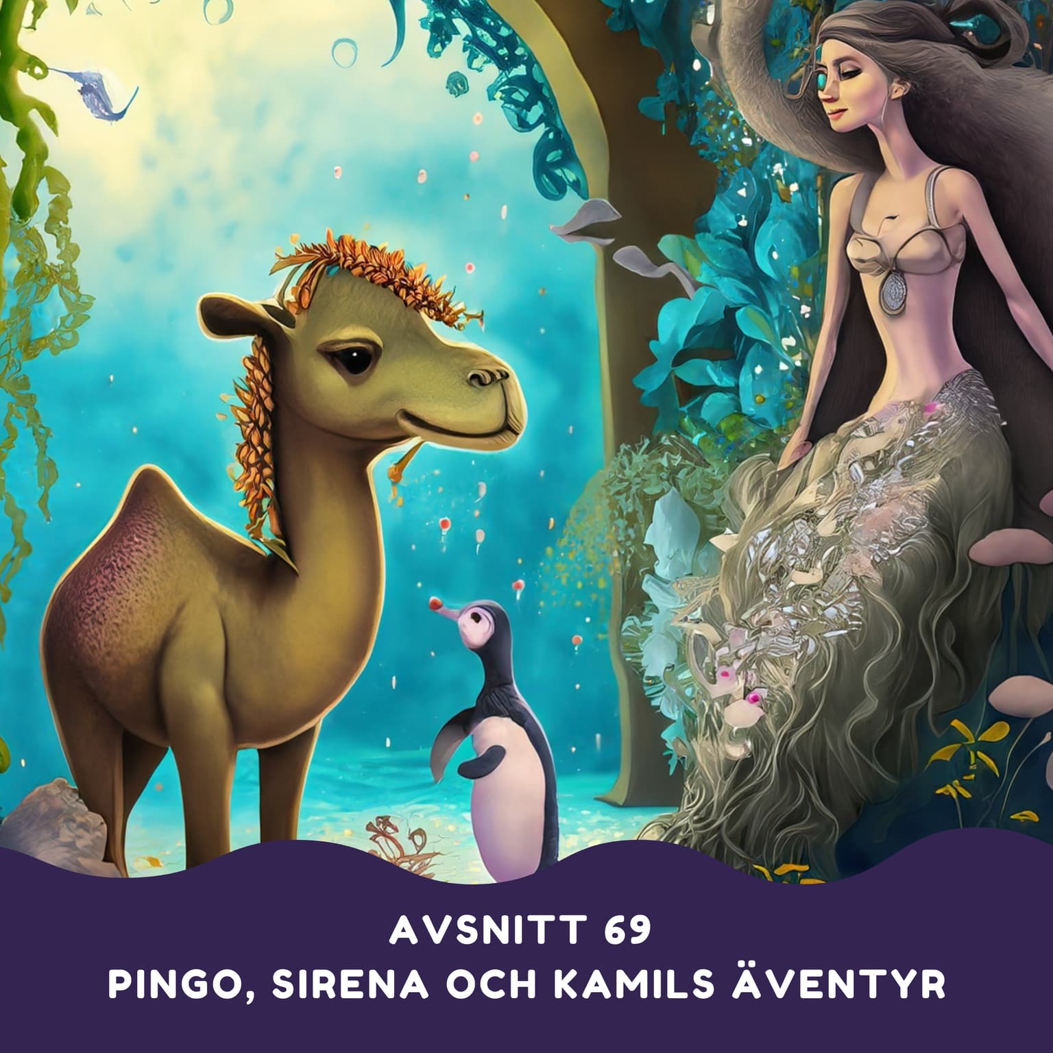 Pingo, Sirena och Kamils äventyr artwork
