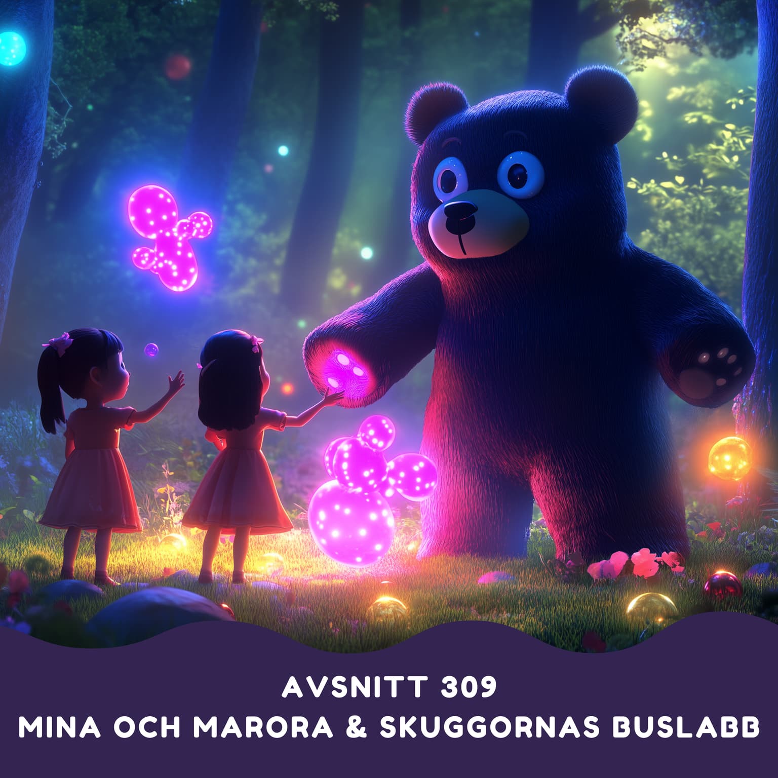 Mina och Marora och skuggornas buslabb artwork