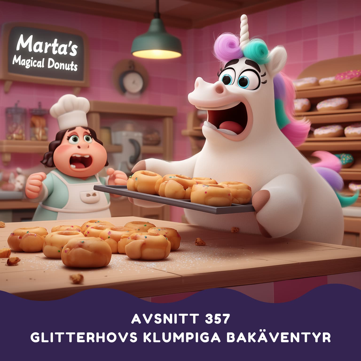 Glitterhovs klumpiga bakäventyr artwork