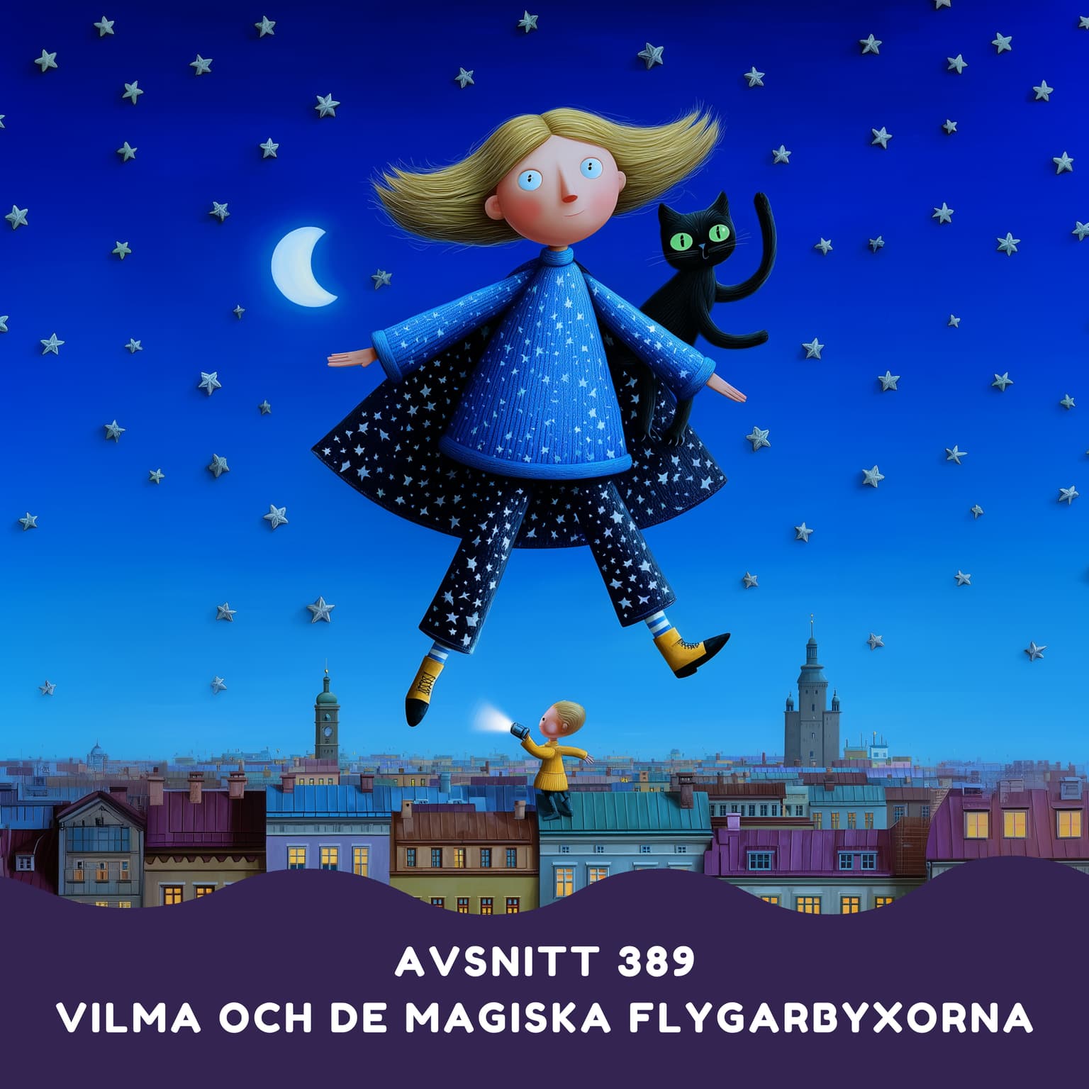 Vilma och de magiska flygarbyxorna artwork