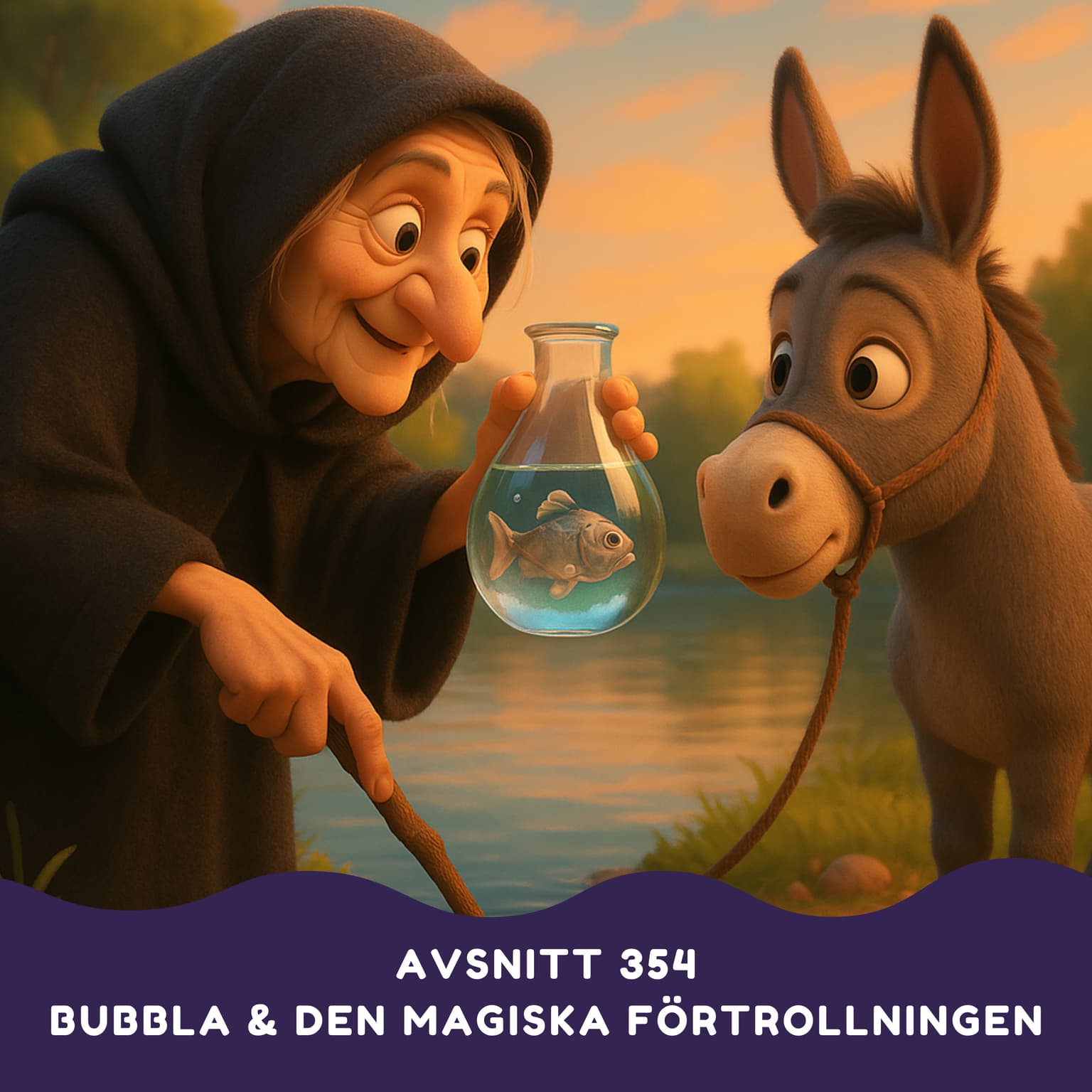 Bubbla och den magiska förtrollningen artwork