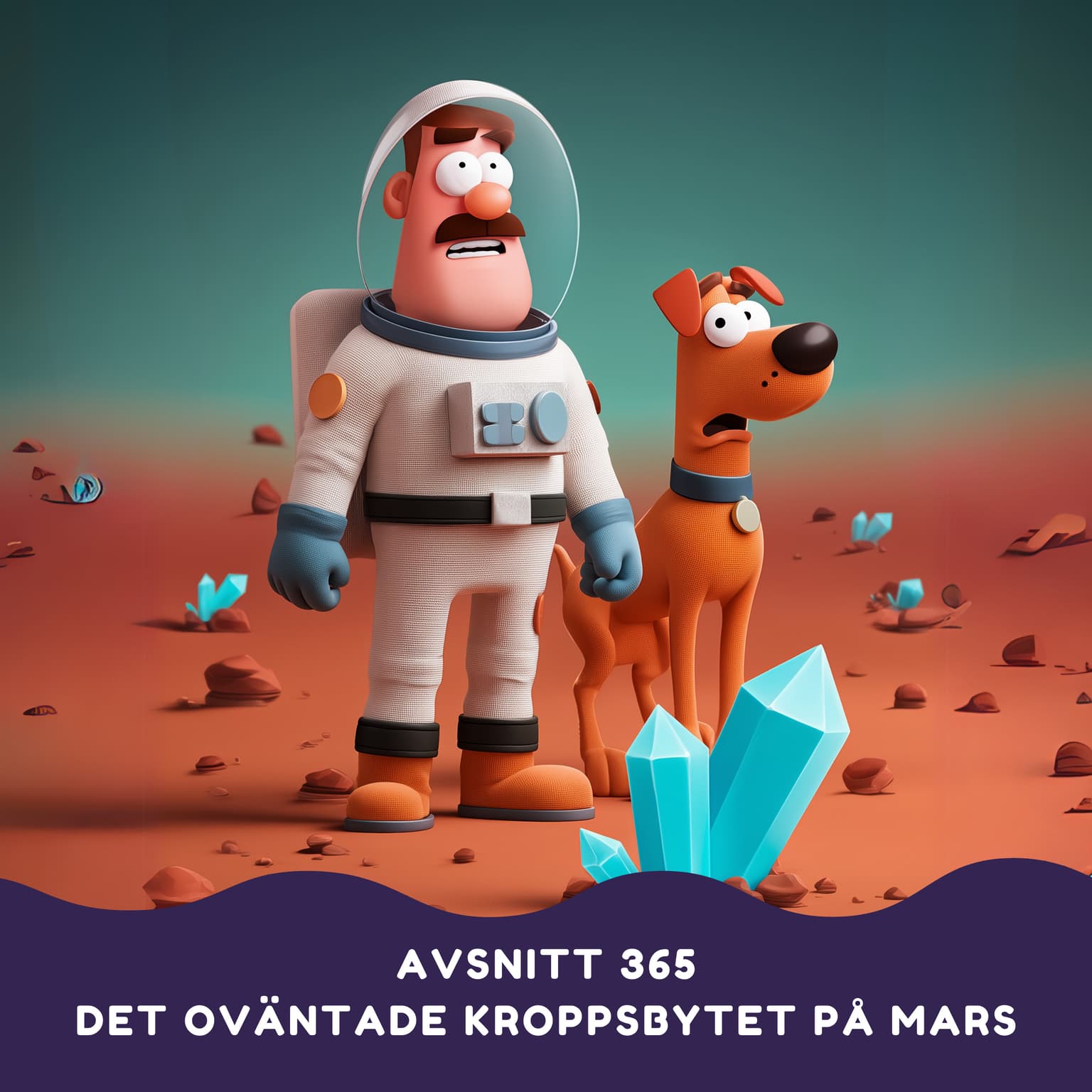 Det oväntade kroppsbytet på Mars artwork